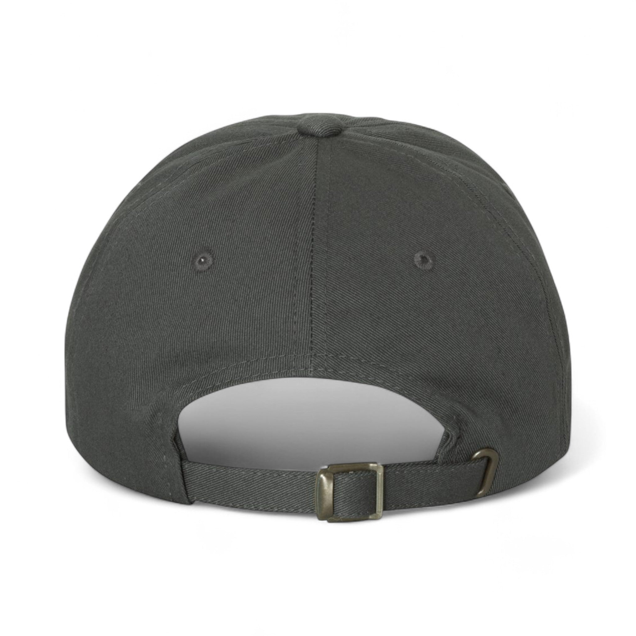 Back view of YP Classics 6245CM custom hat in dark grey