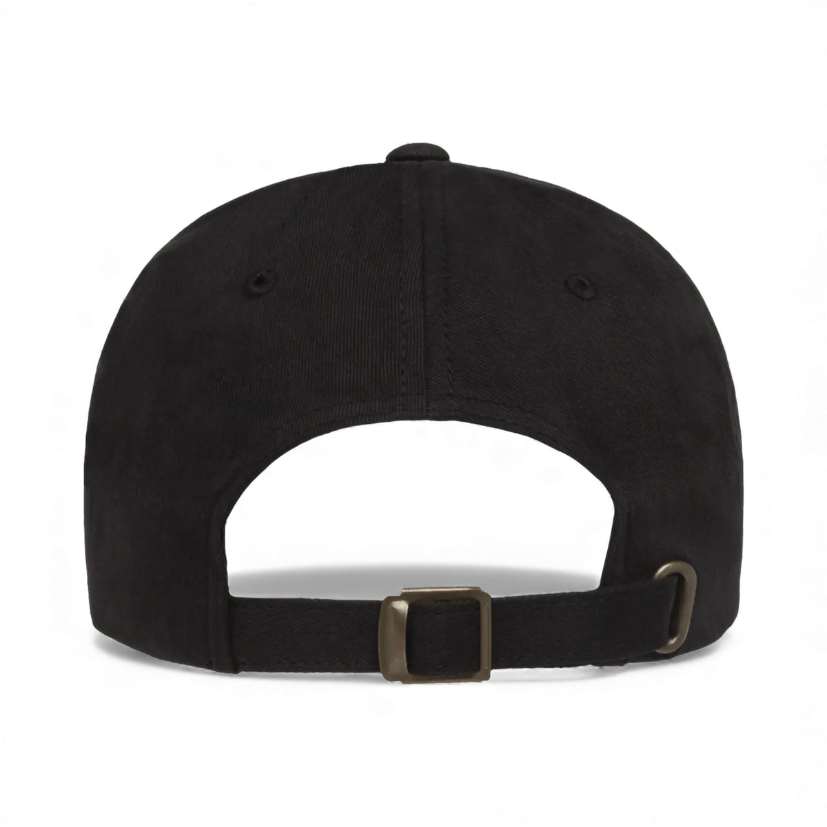 Back view of YP Classics 6245PT custom hat in black
