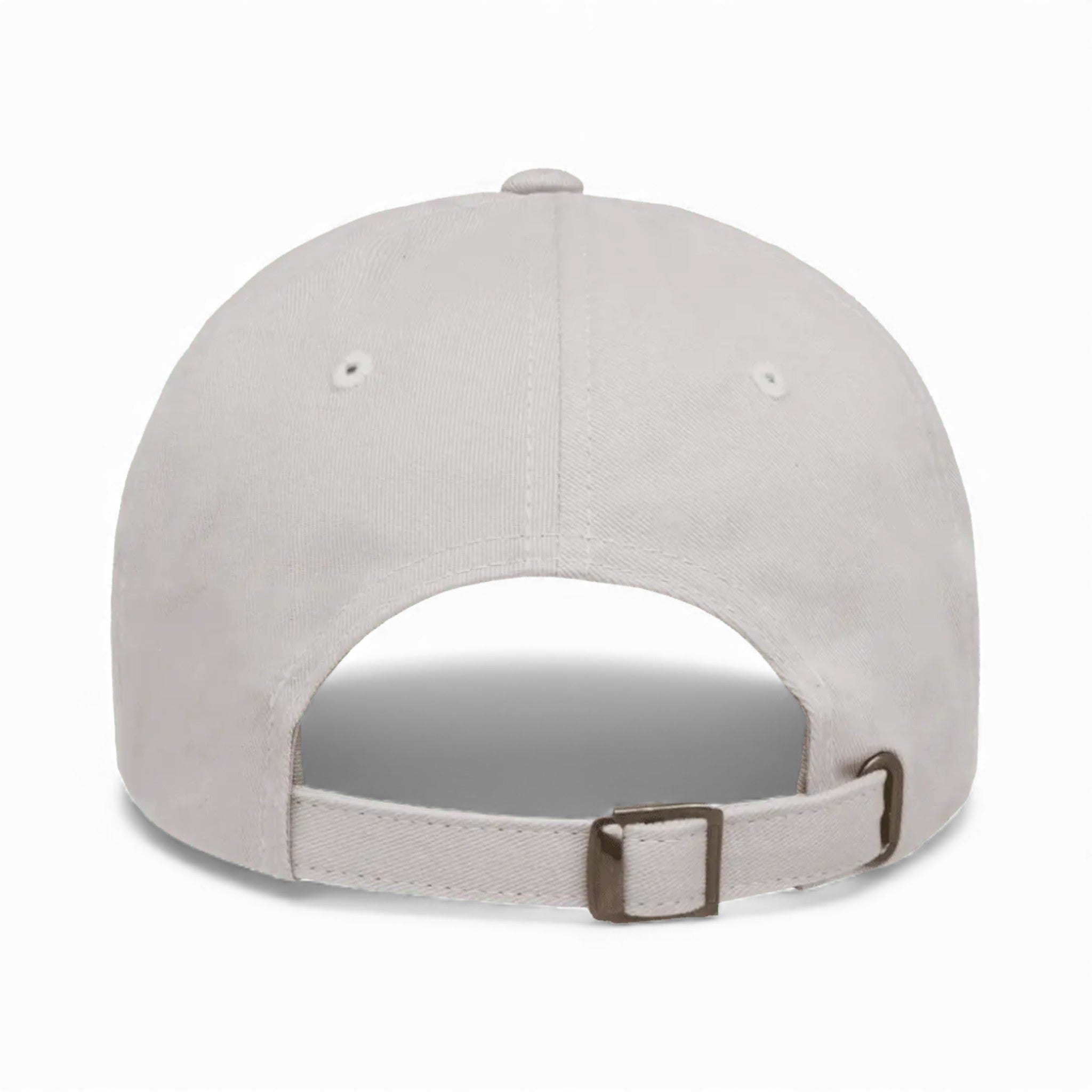 Back view of YP Classics 6245PT custom hat in light grey