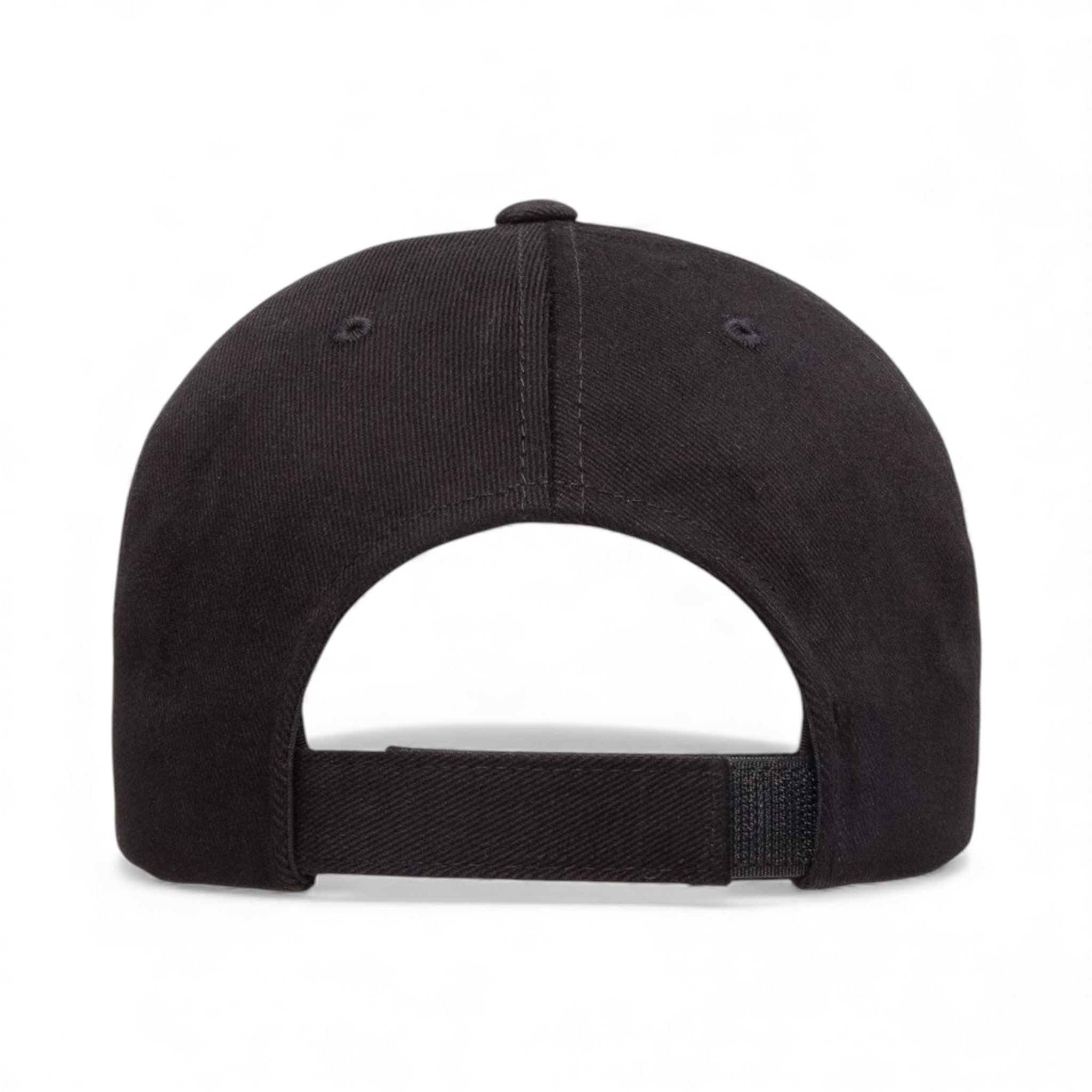Back view of YP Classics 6363V custom hat in black