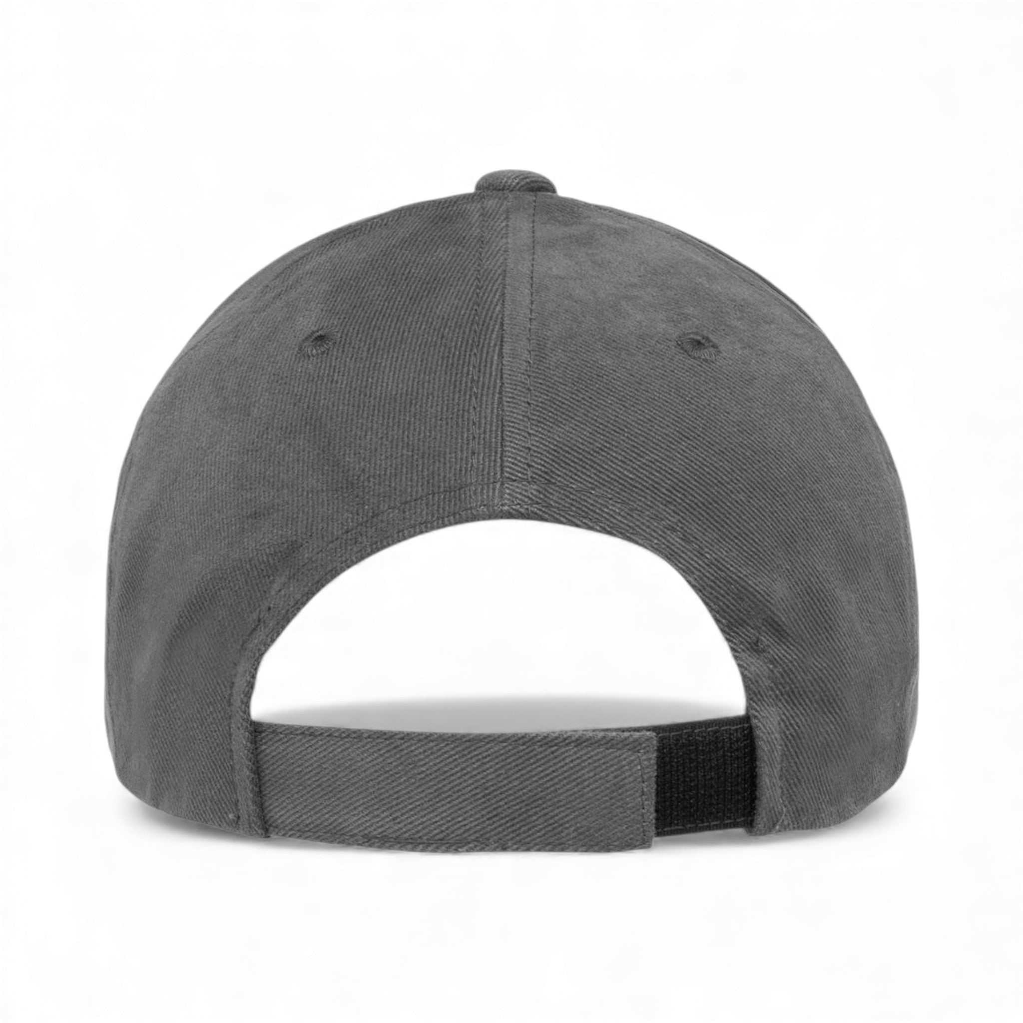 Back view of YP Classics 6363V custom hat in dark grey