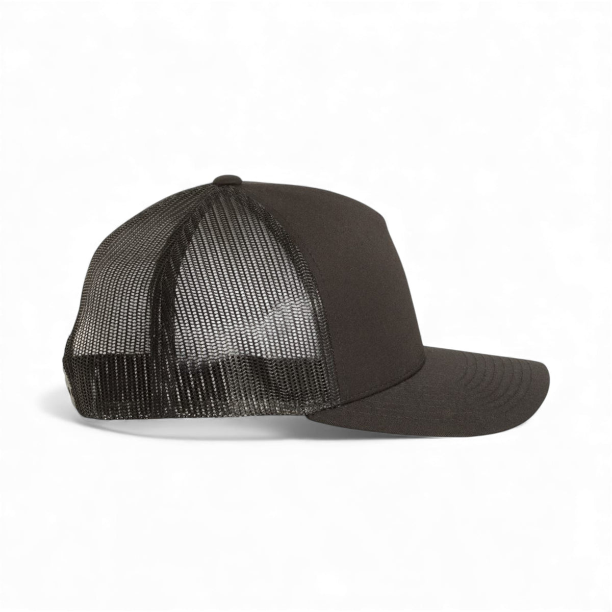 Right side view of YP Classics 6506 custom hat in black