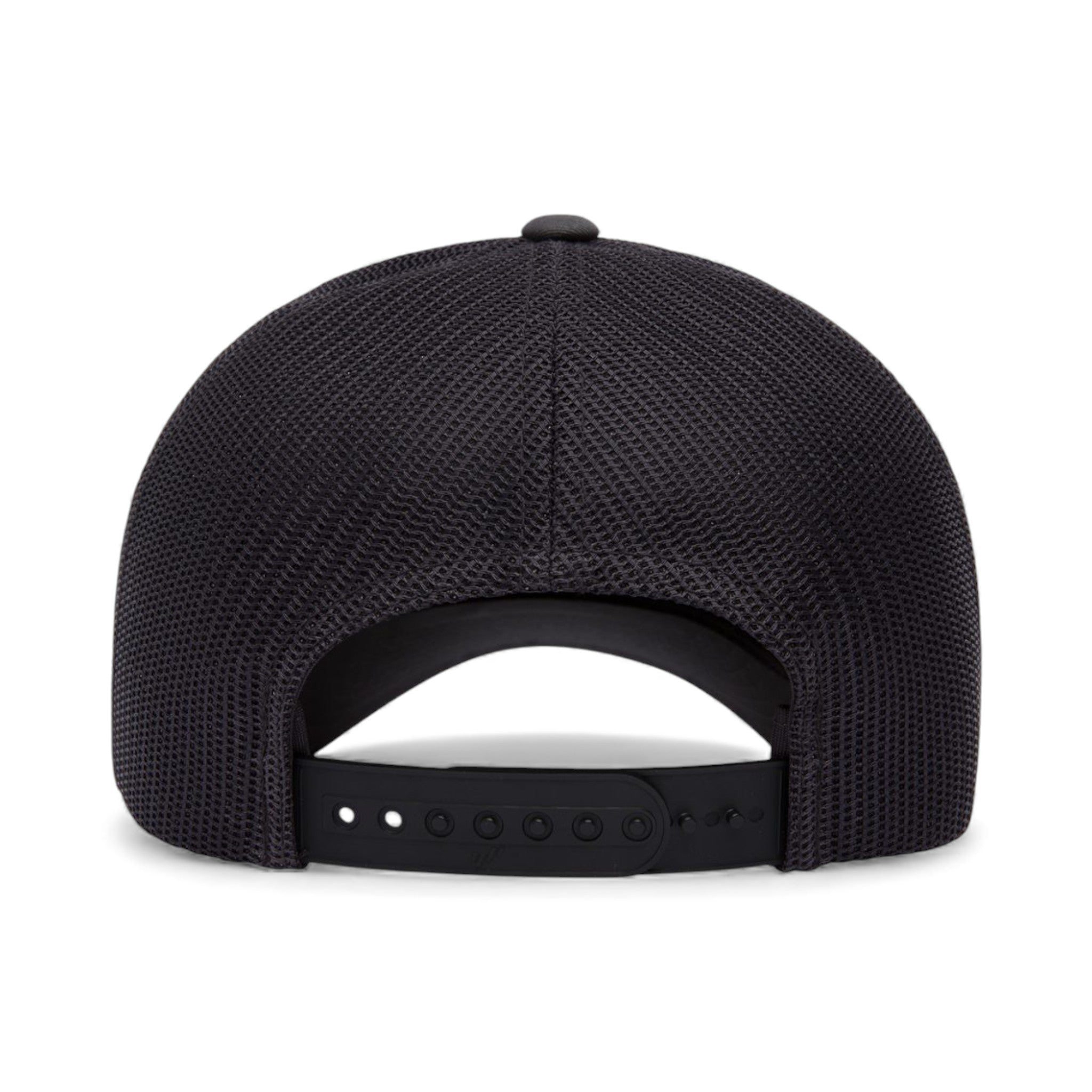 Back view of YP Classics 6601 custom hat in charcoal