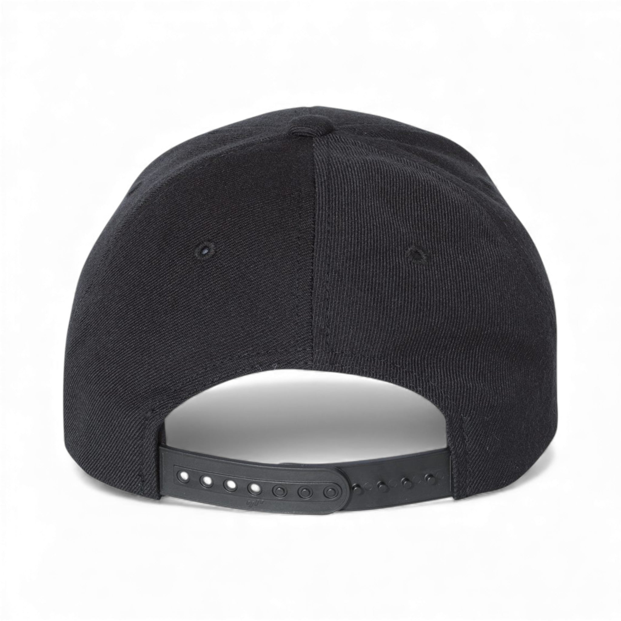 Back view of YP Classics 6789M custom hat in black