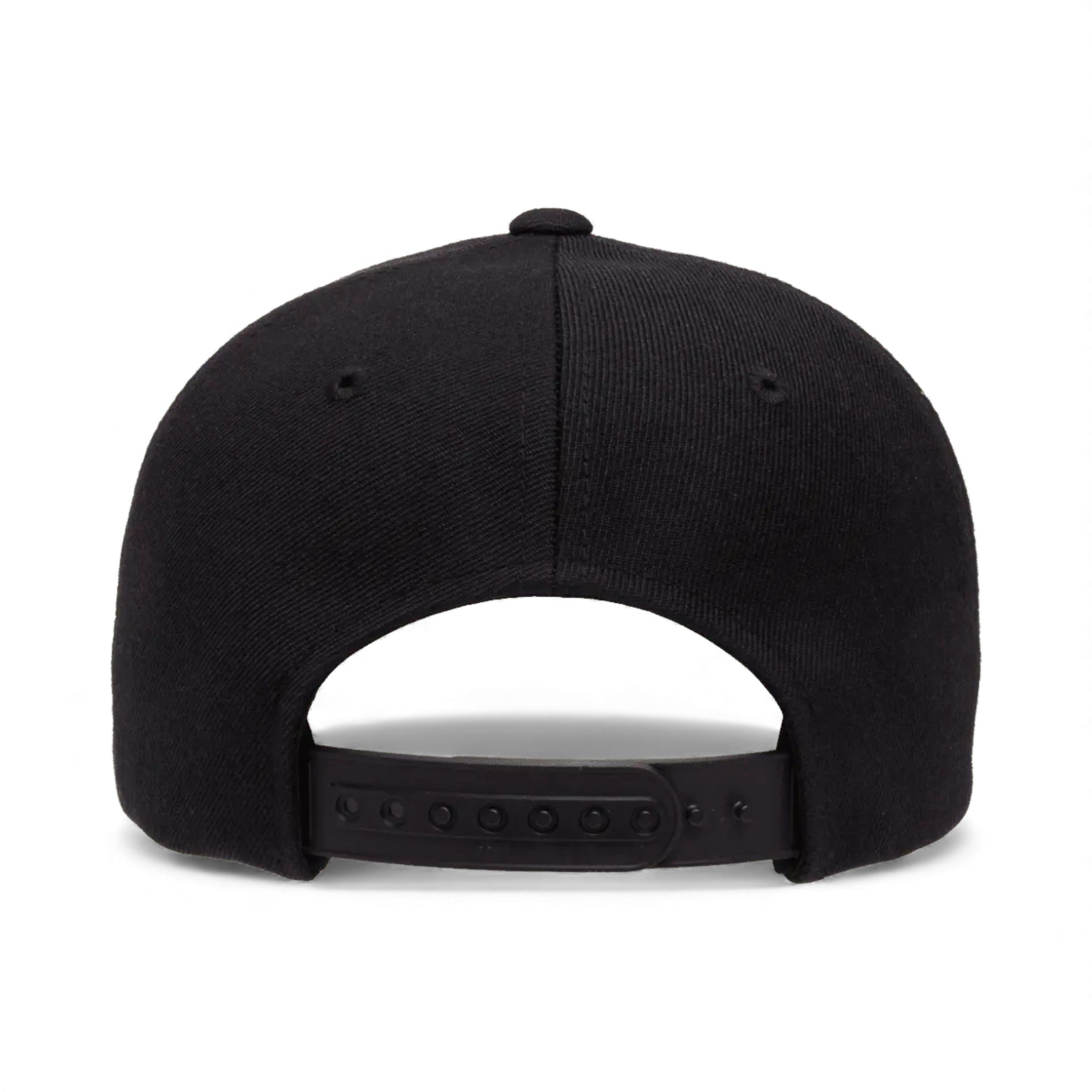 Back view of YP Classics 6789M custom hat in black