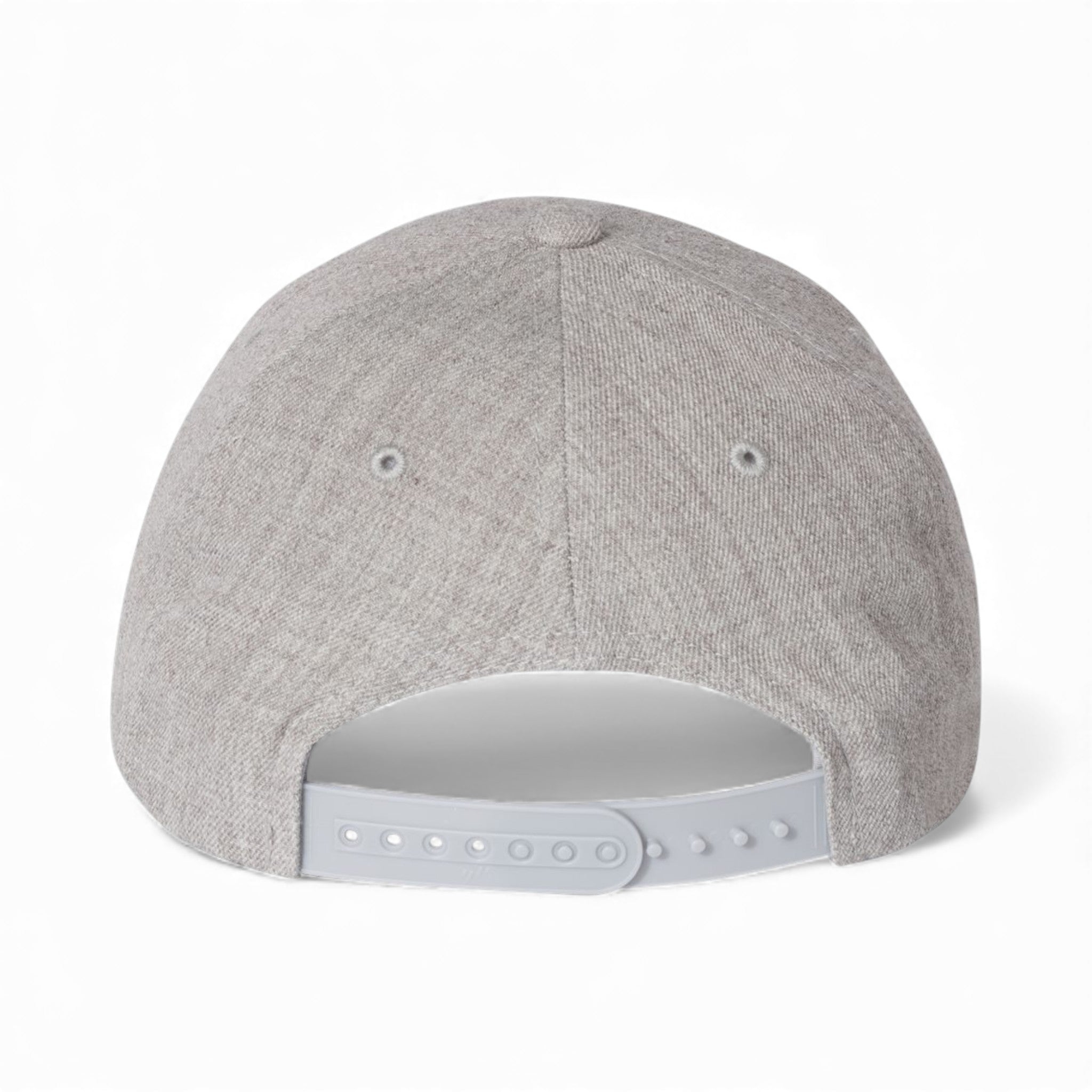 Back view of YP Classics 6789M custom hat in heather grey