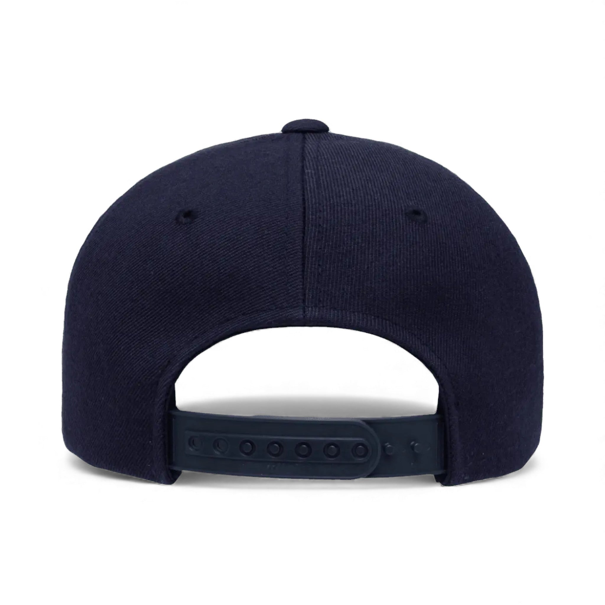 Back view of YP Classics 6789M custom hat in navy