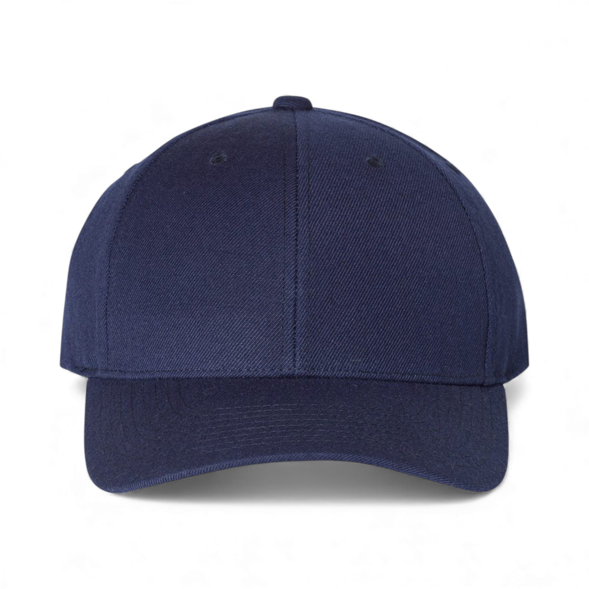 Front view of YP Classics 6789M custom hat in navy