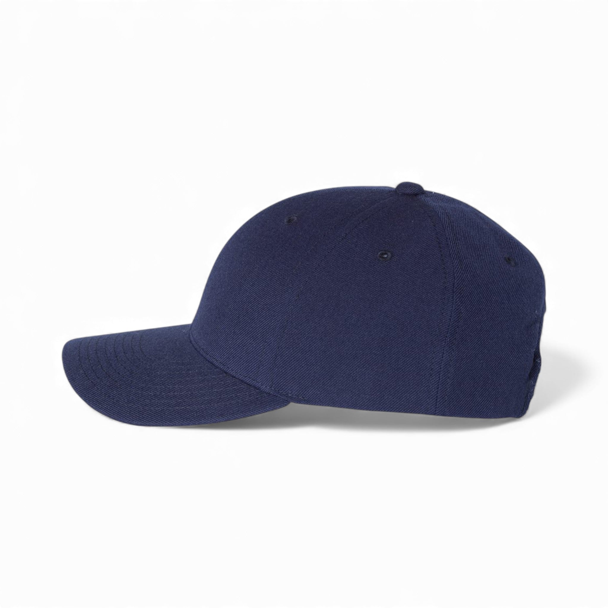 Left side view of YP Classics 6789M custom hat in navy