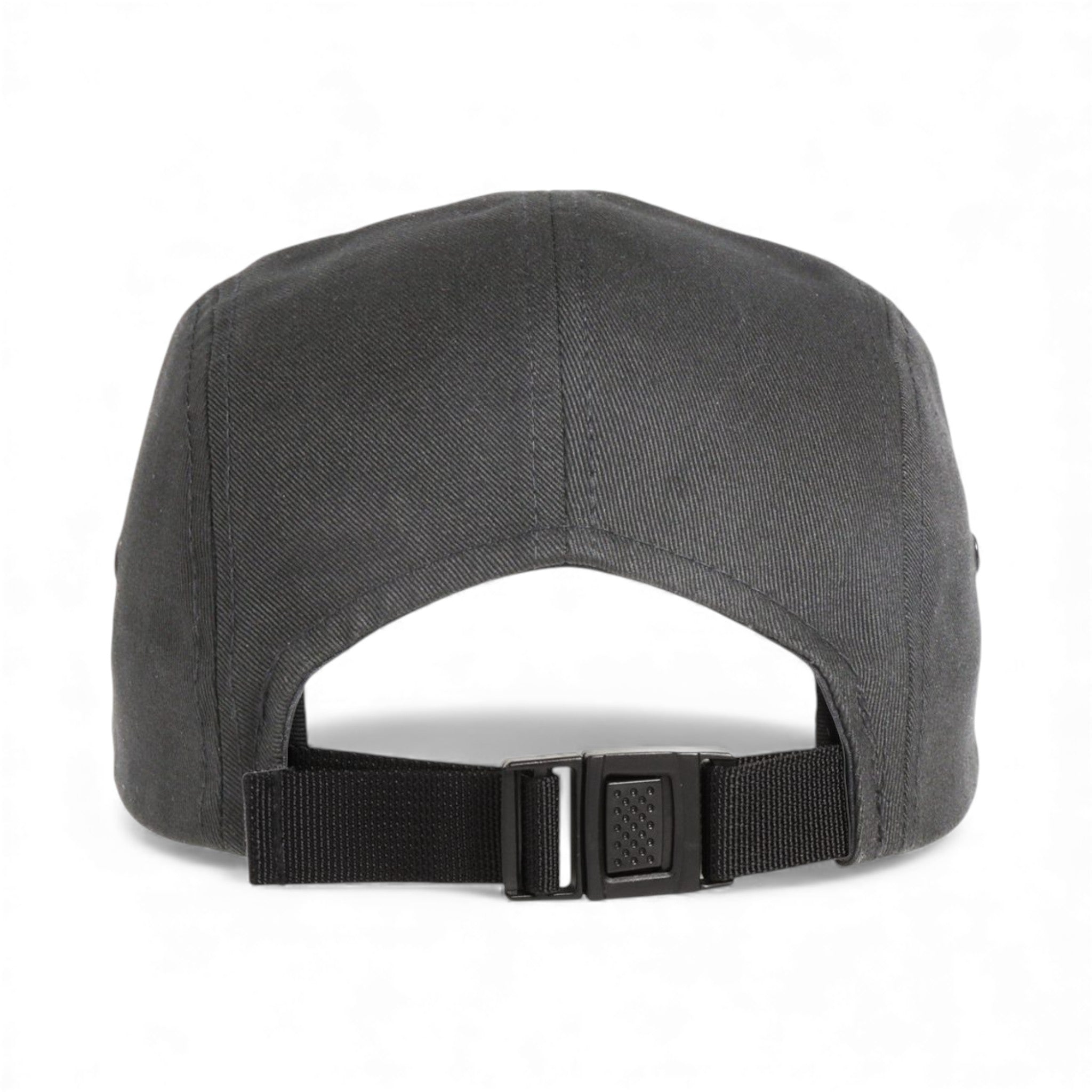 Back view of YP Classics 7005 custom hat in dark grey