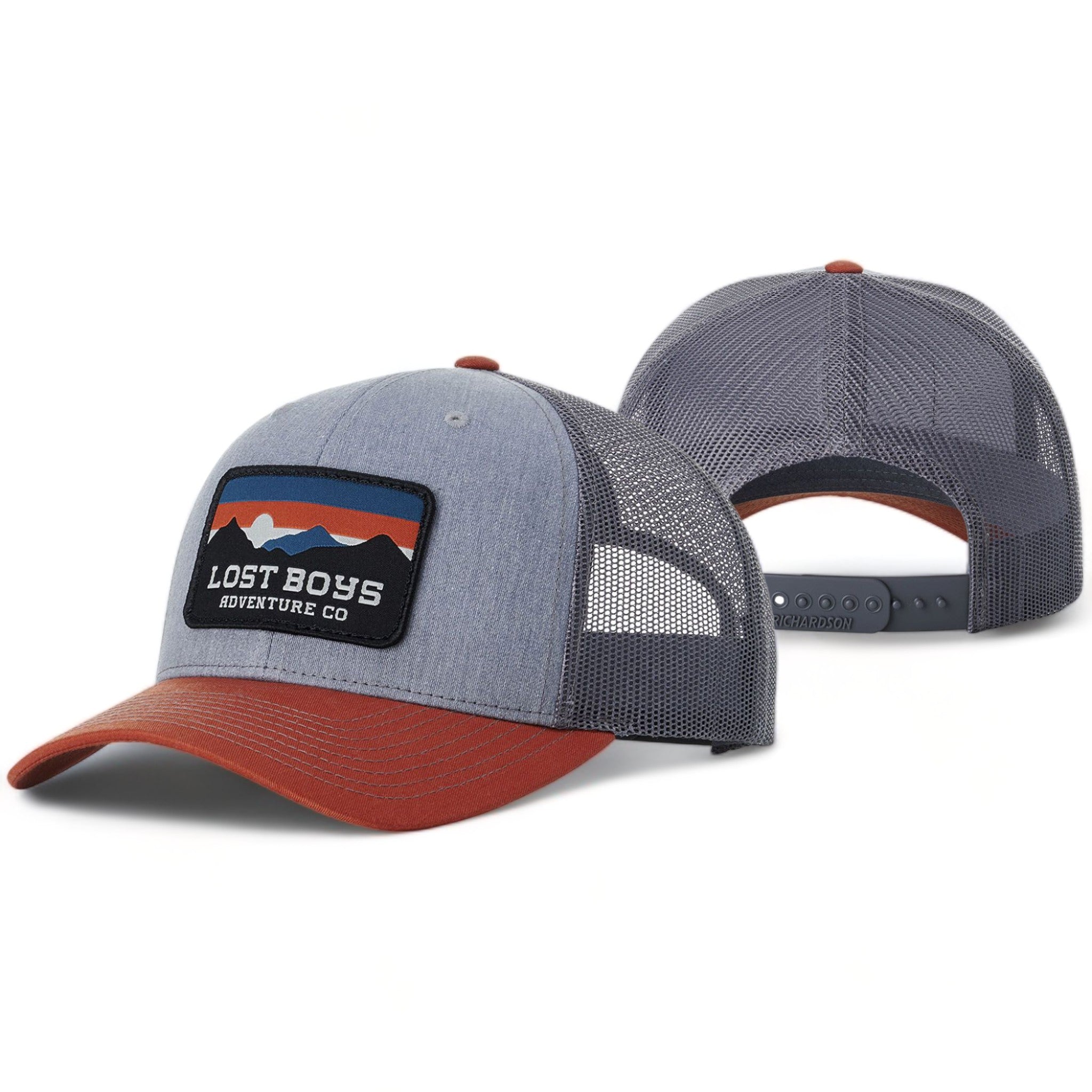 Custom trucker hat with patch