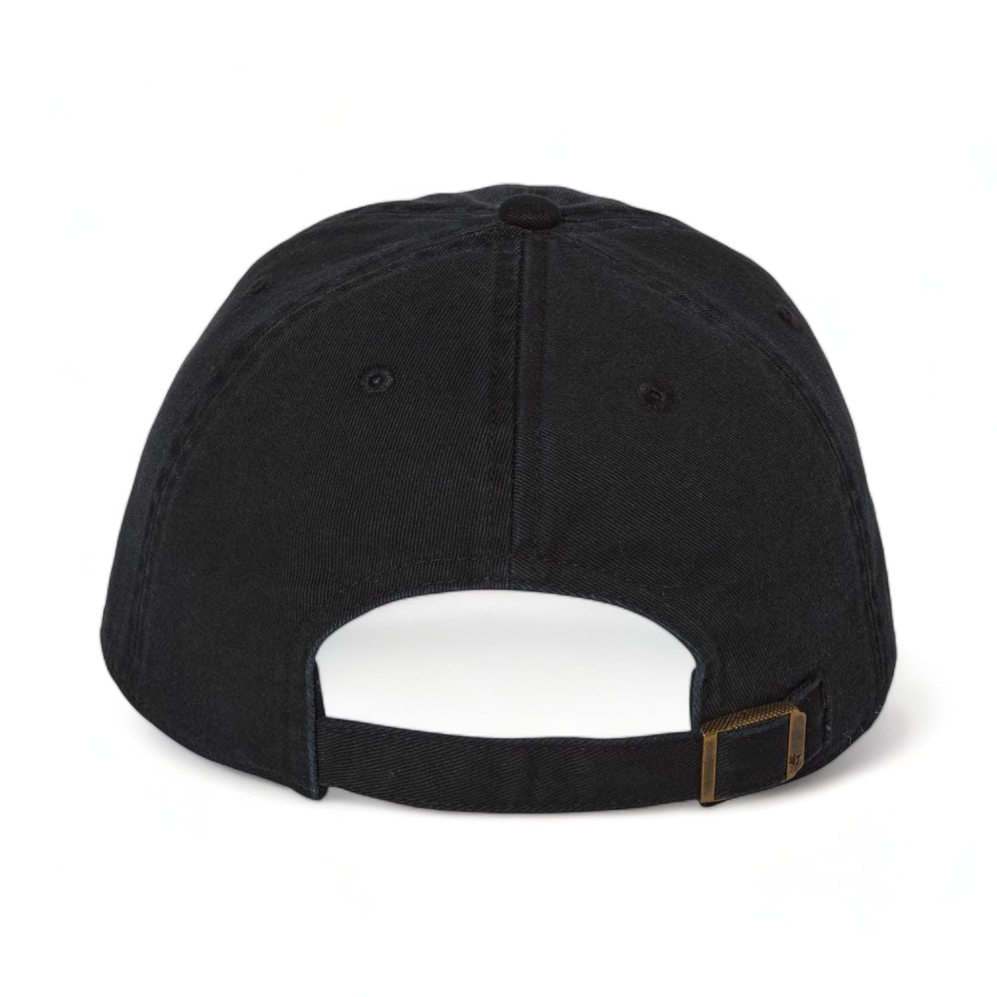 Back view of 47 Brand 4700 custom hat in black
