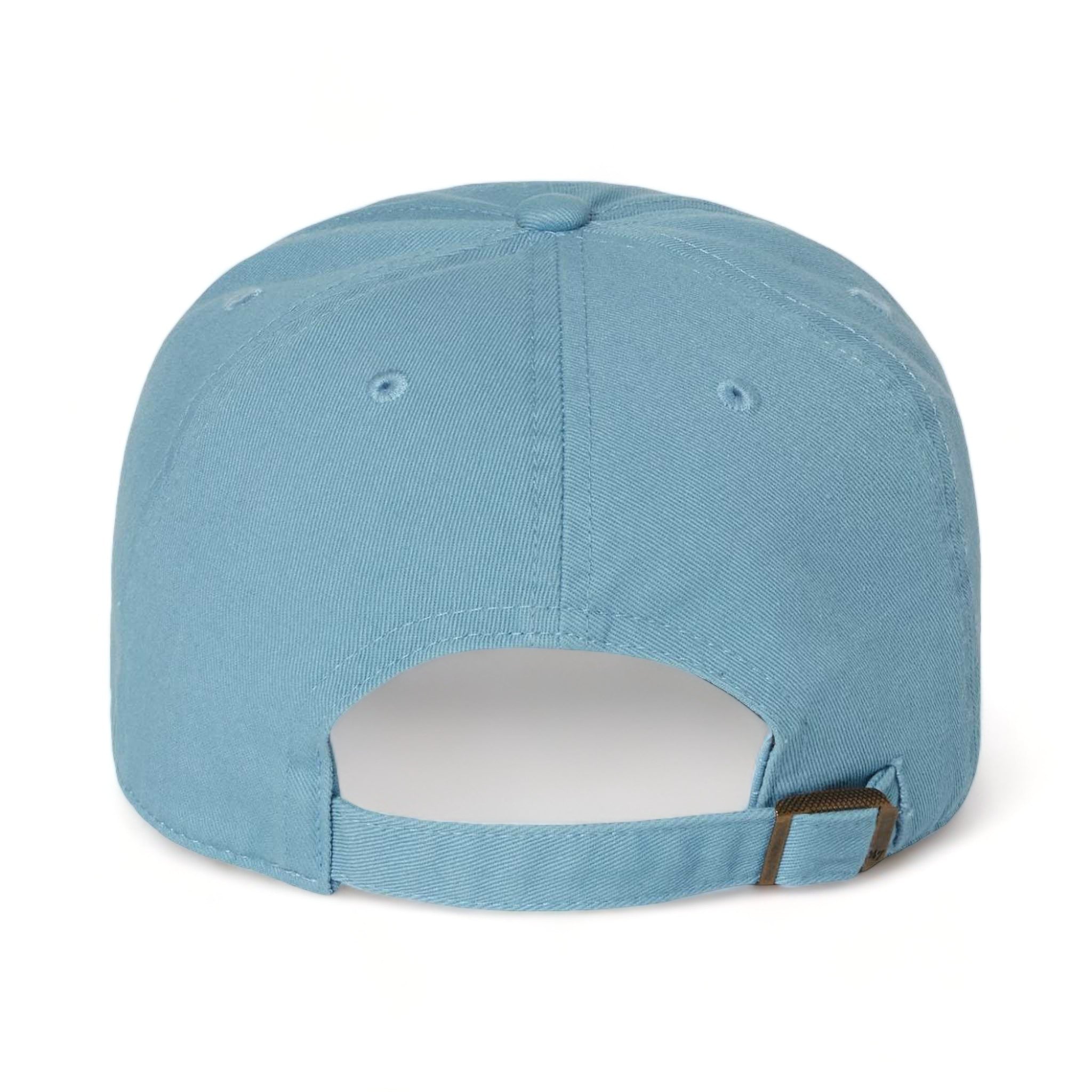 Back view of 47 Brand 4700 custom hat in columbia blue