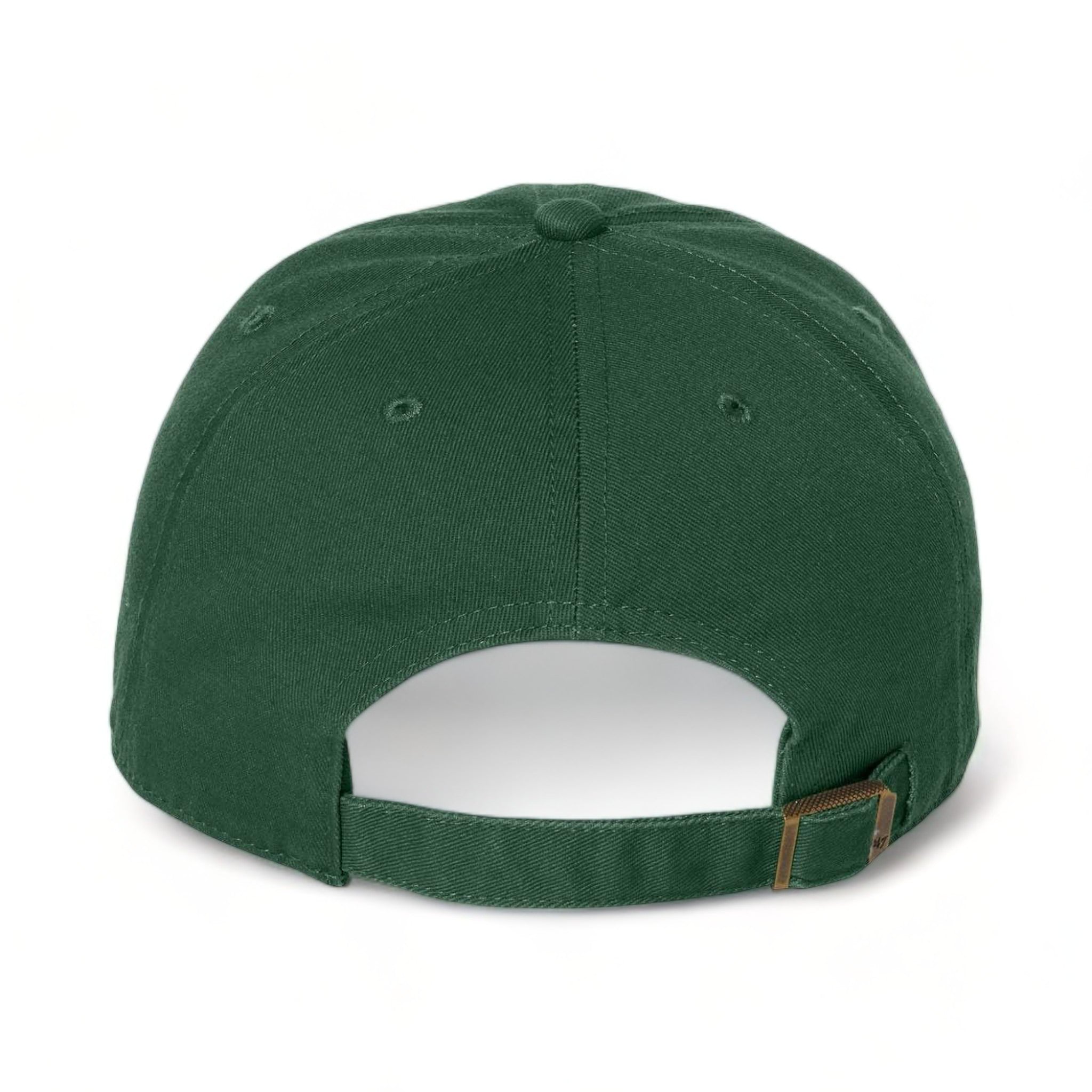 Back view of 47 Brand 4700 custom hat in dark green