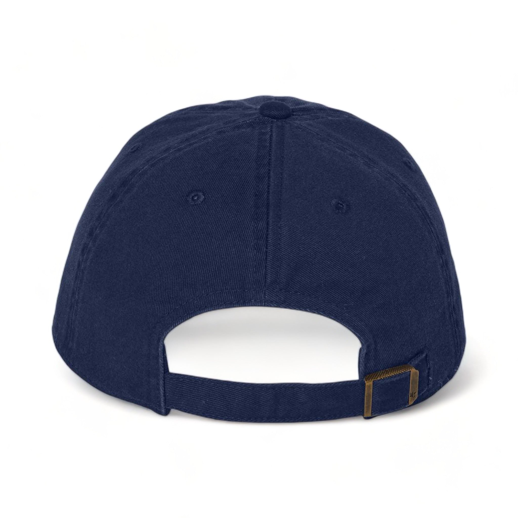 Back view of 47 Brand 4700 custom hat in navy