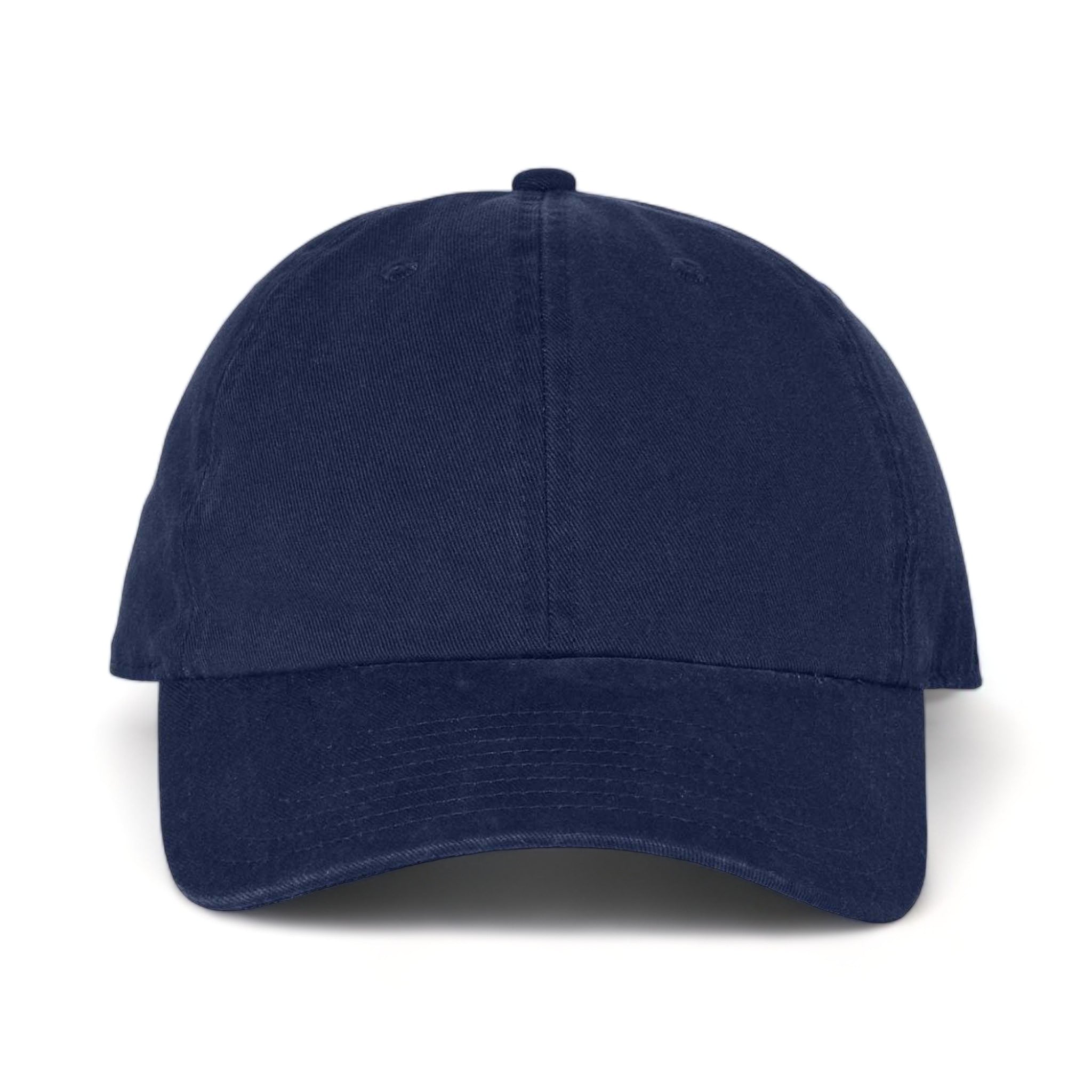 Front view of 47 Brand 4700 custom hat in navy