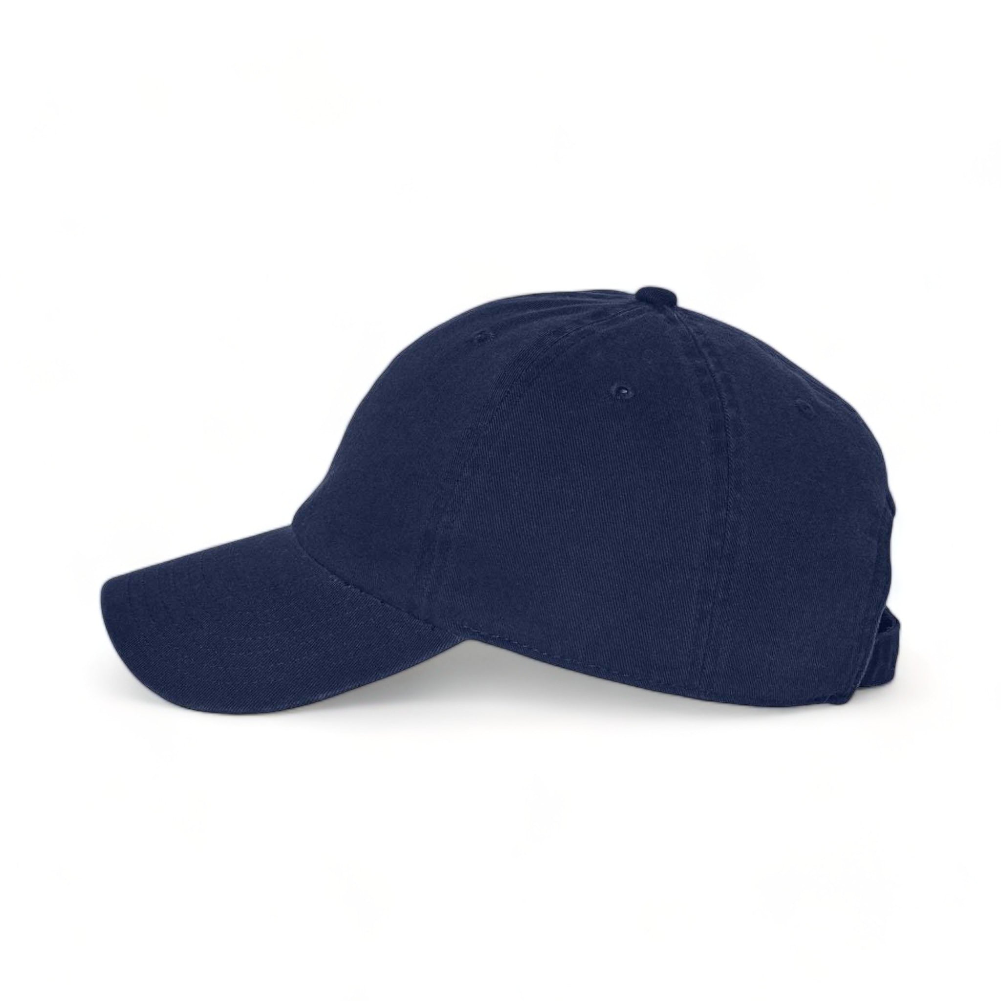 Side view of 47 Brand 4700 custom hat in navy