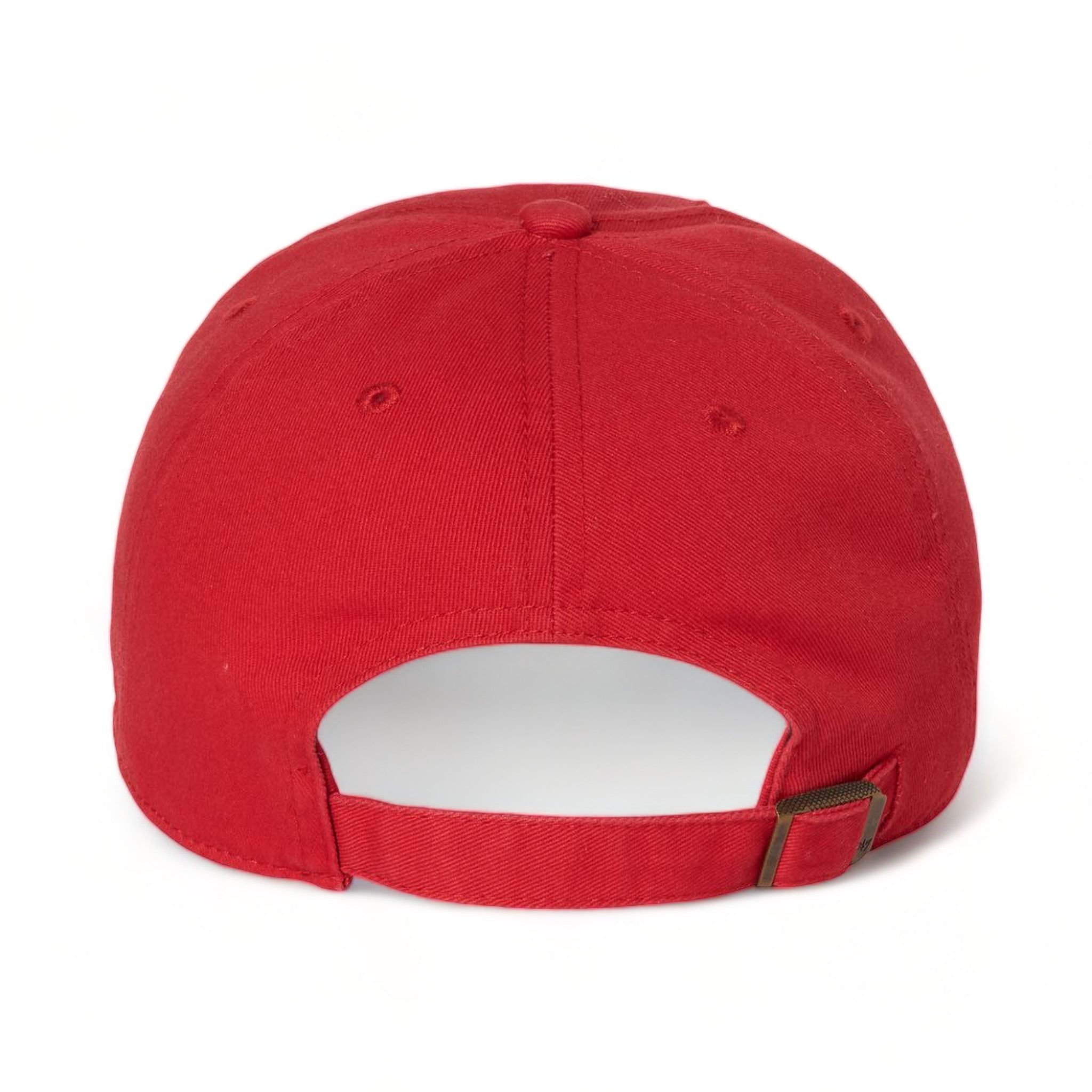 Back view of 47 Brand 4700 custom hat in red