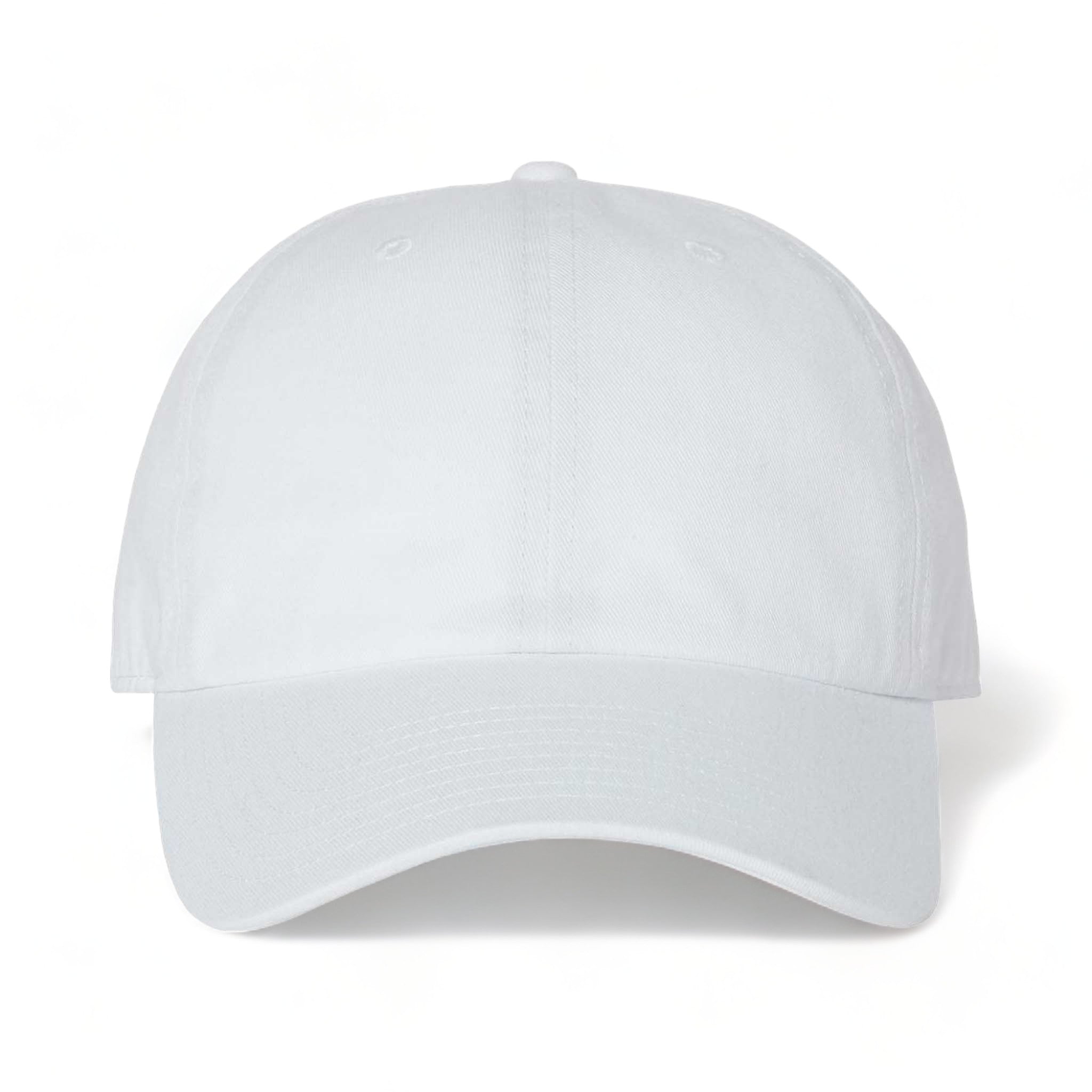 Front view of 47 Brand 4700 custom hat in white