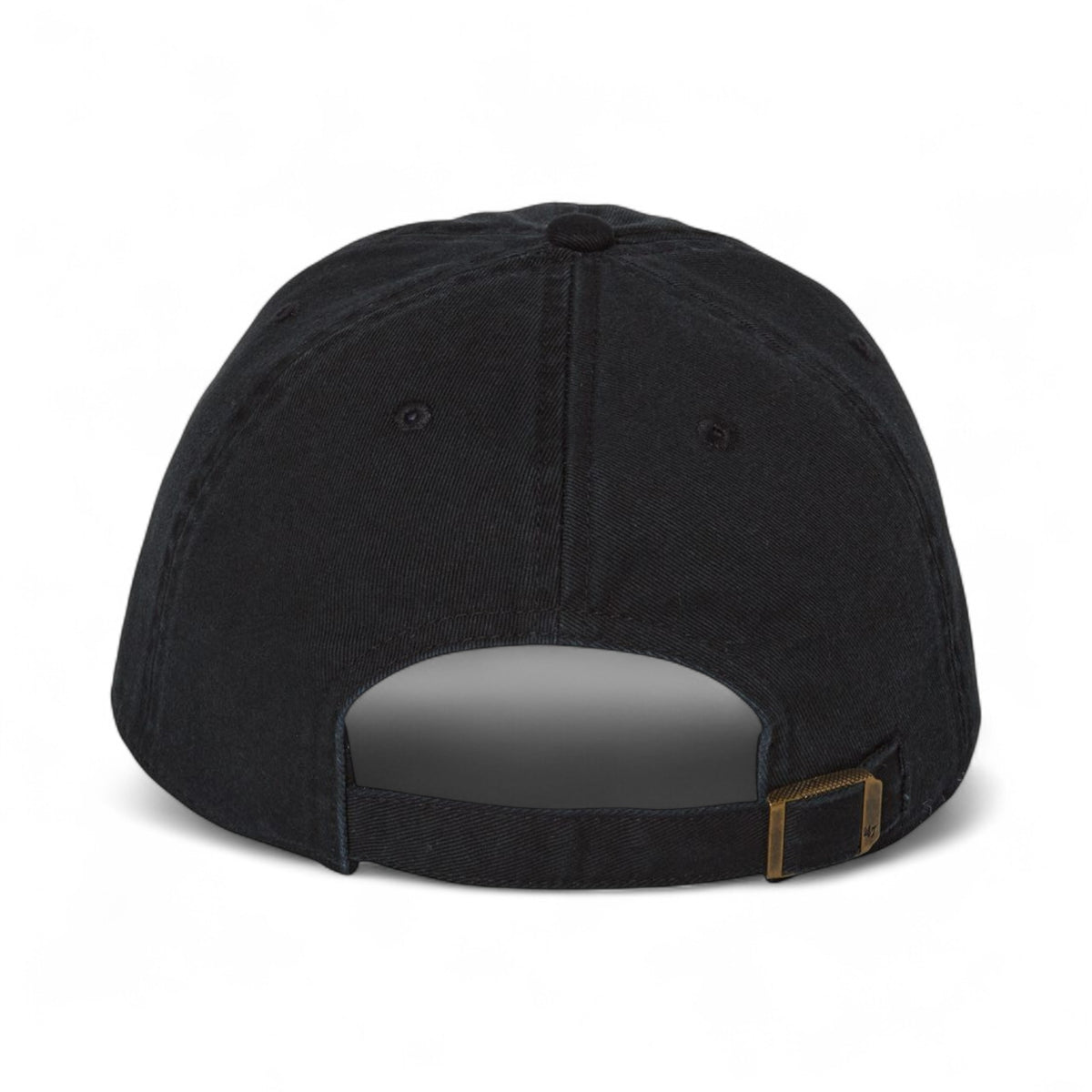 Back view of 47 Brand 4700 custom hat in black