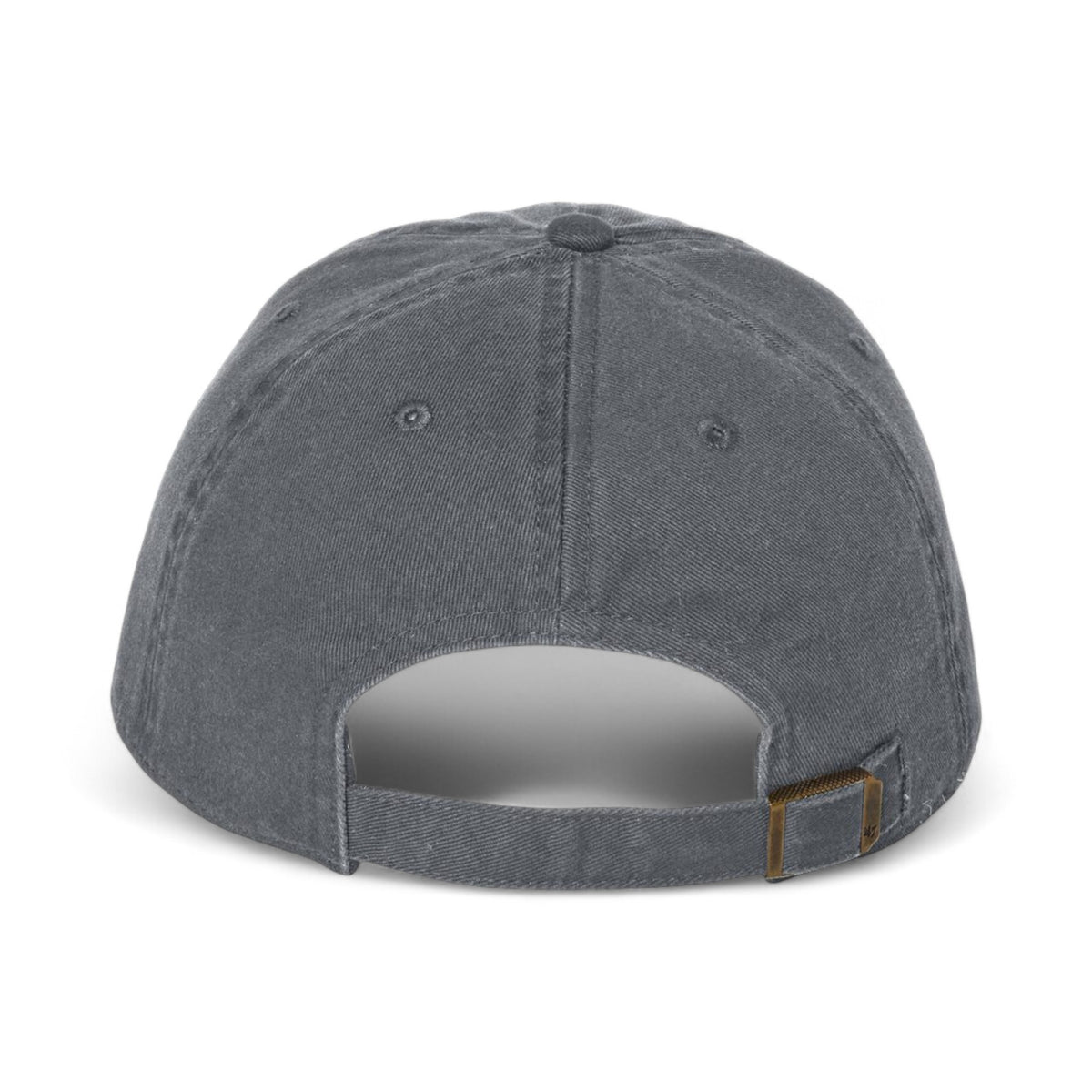 Back view of 47 Brand 4700 custom hat in charcoal