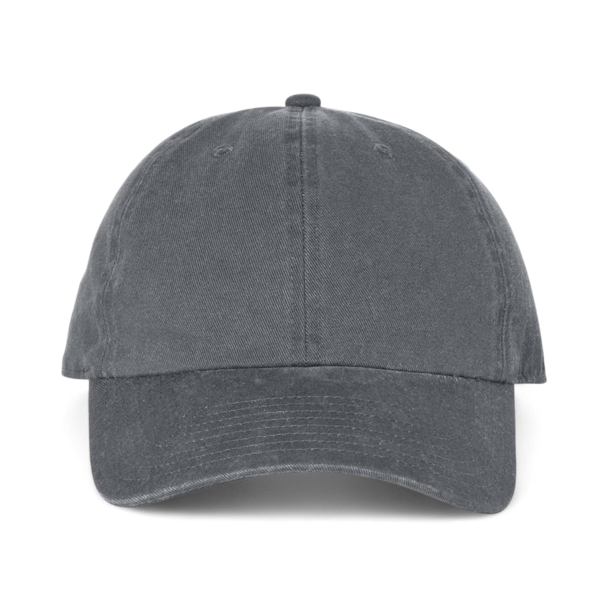 Front view of 47 Brand 4700 custom hat in charcoal