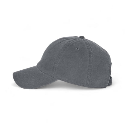 Left side view of 47 Brand 4700 custom hat in charcoal