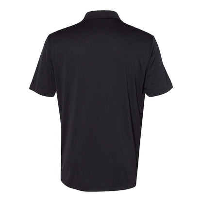 Adidas A230 custom polo in black, back view