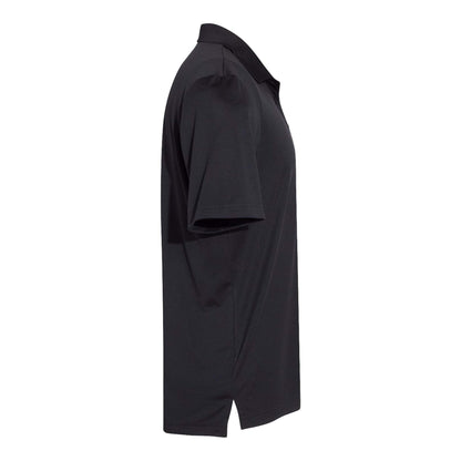 Adidas A230 custom polo in black, right side view