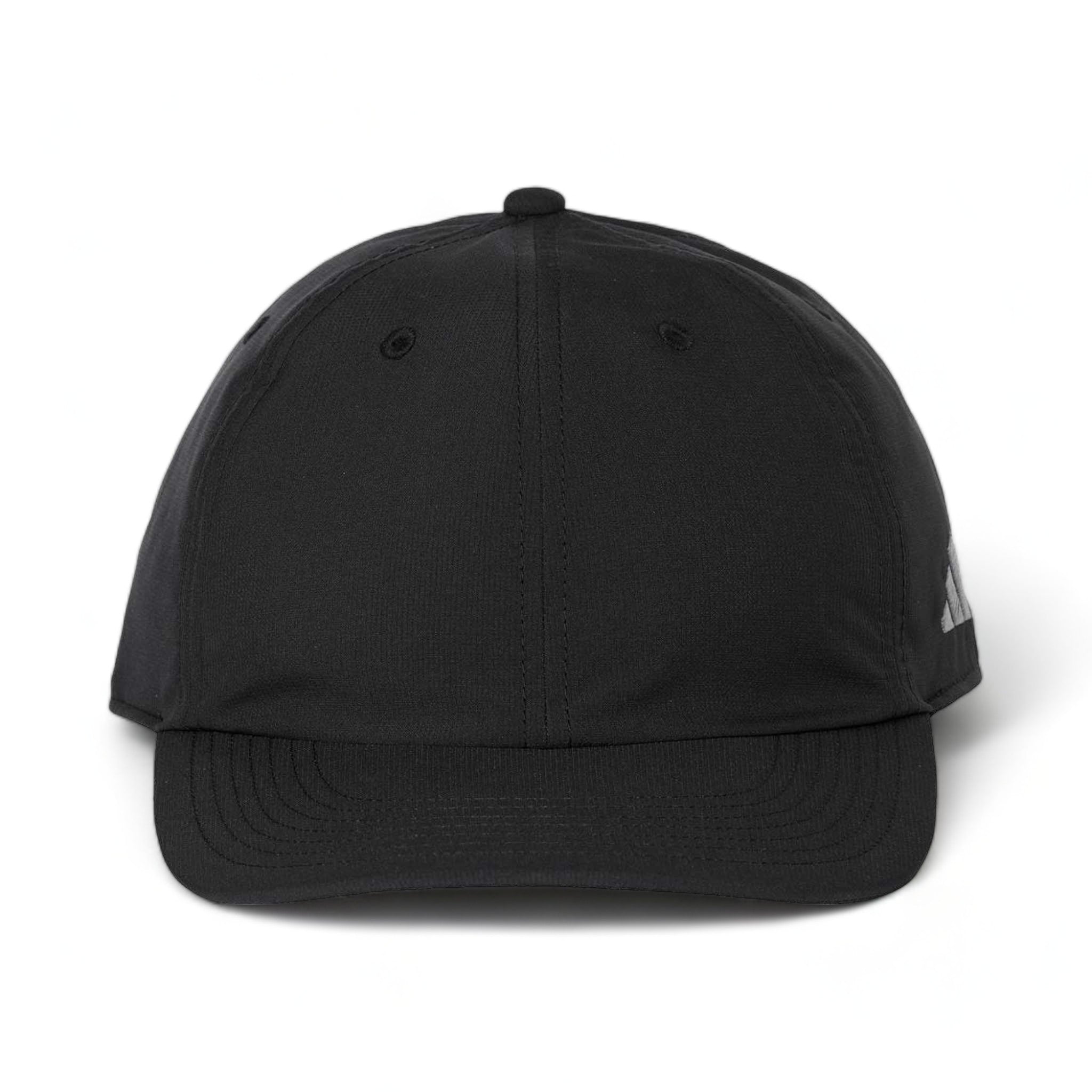 Front view of Adidas A600S custom hat in black