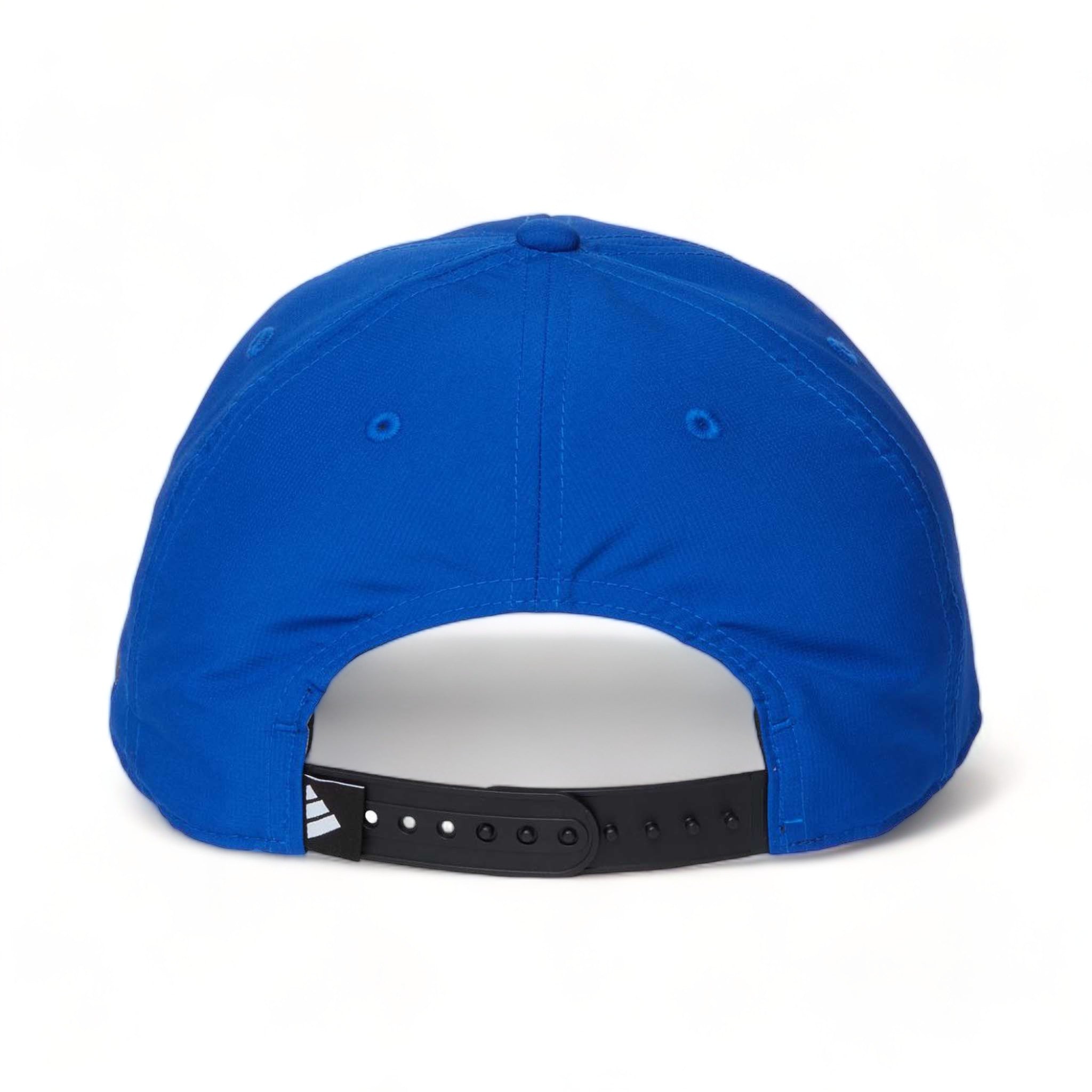Back view of Adidas A600S custom hat in collegiate royal