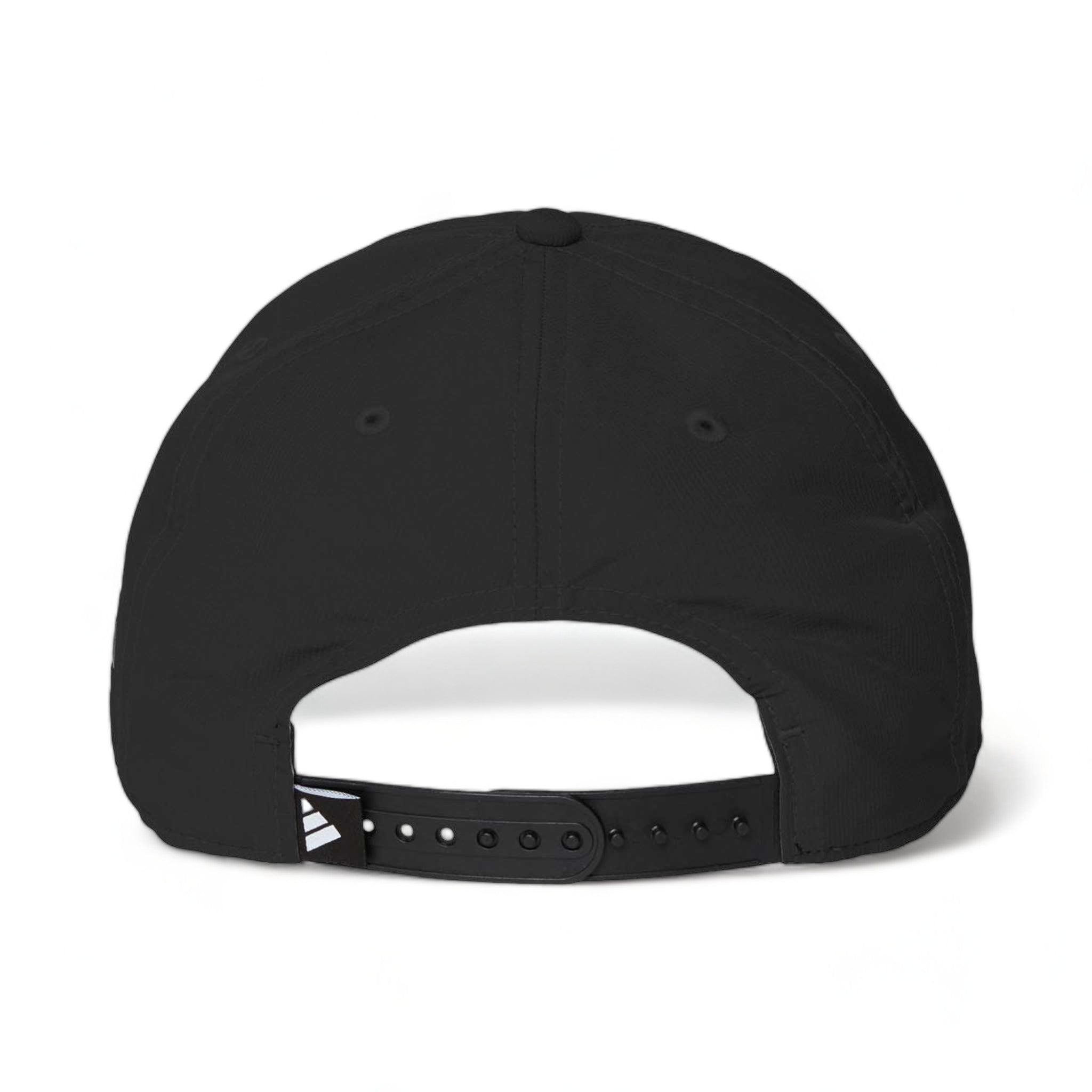 Back view of Adidas A605S custom hat in black
