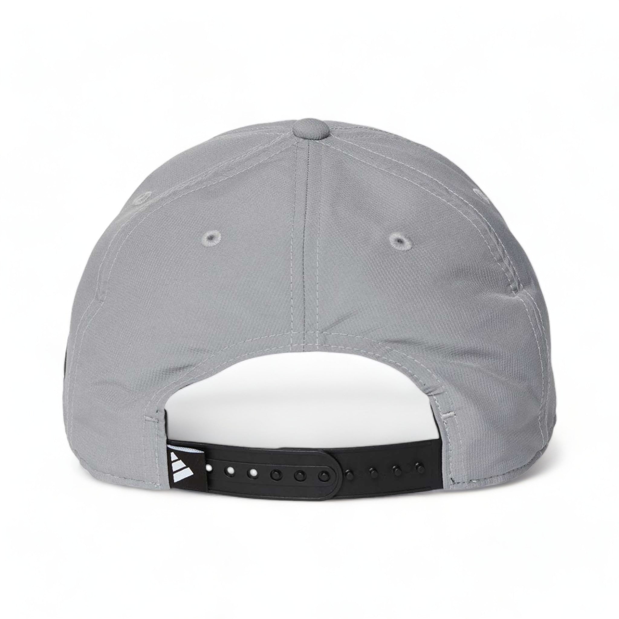 Back view of Adidas A605S custom hat in grey three