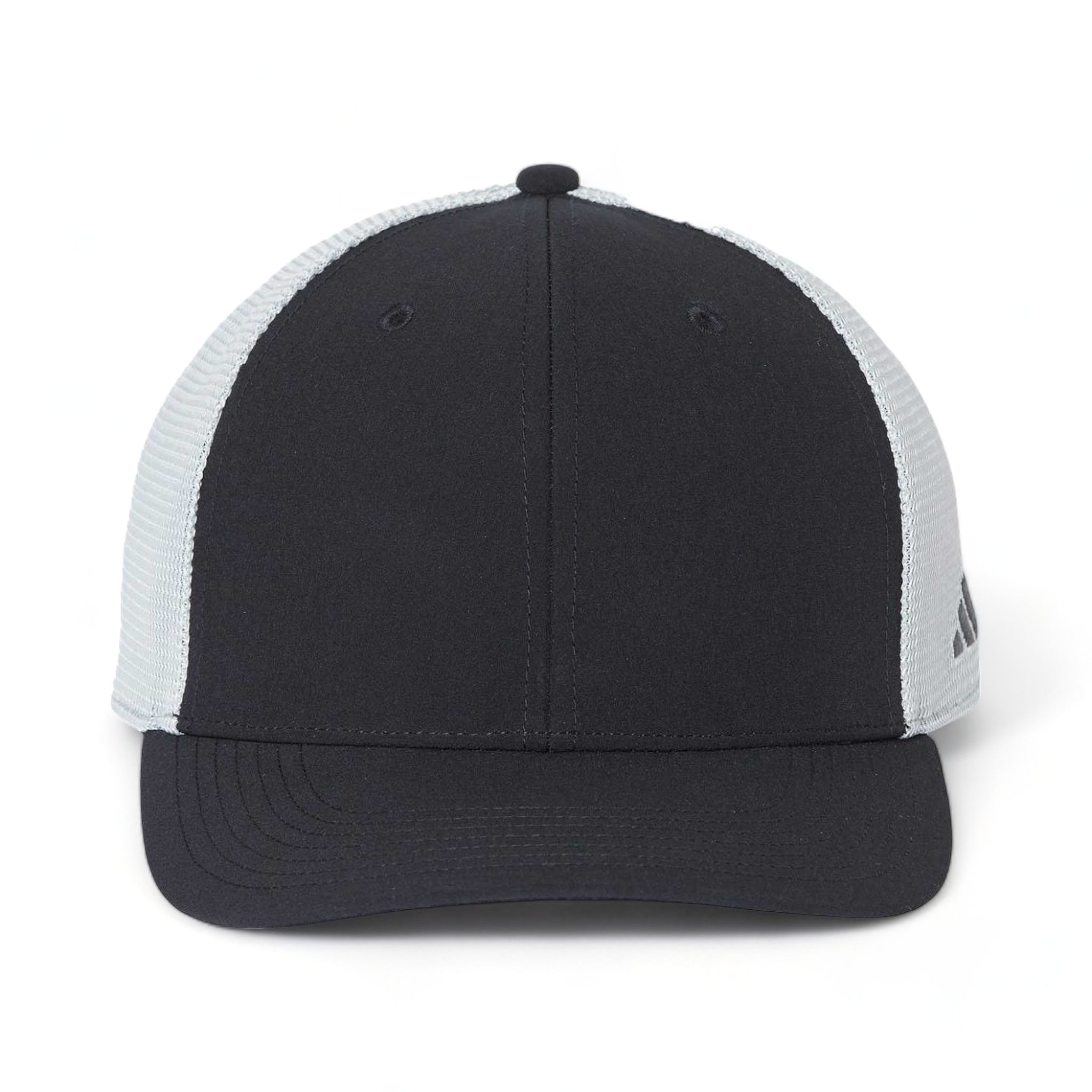 Front view of Adidas A627S custom hat in black
