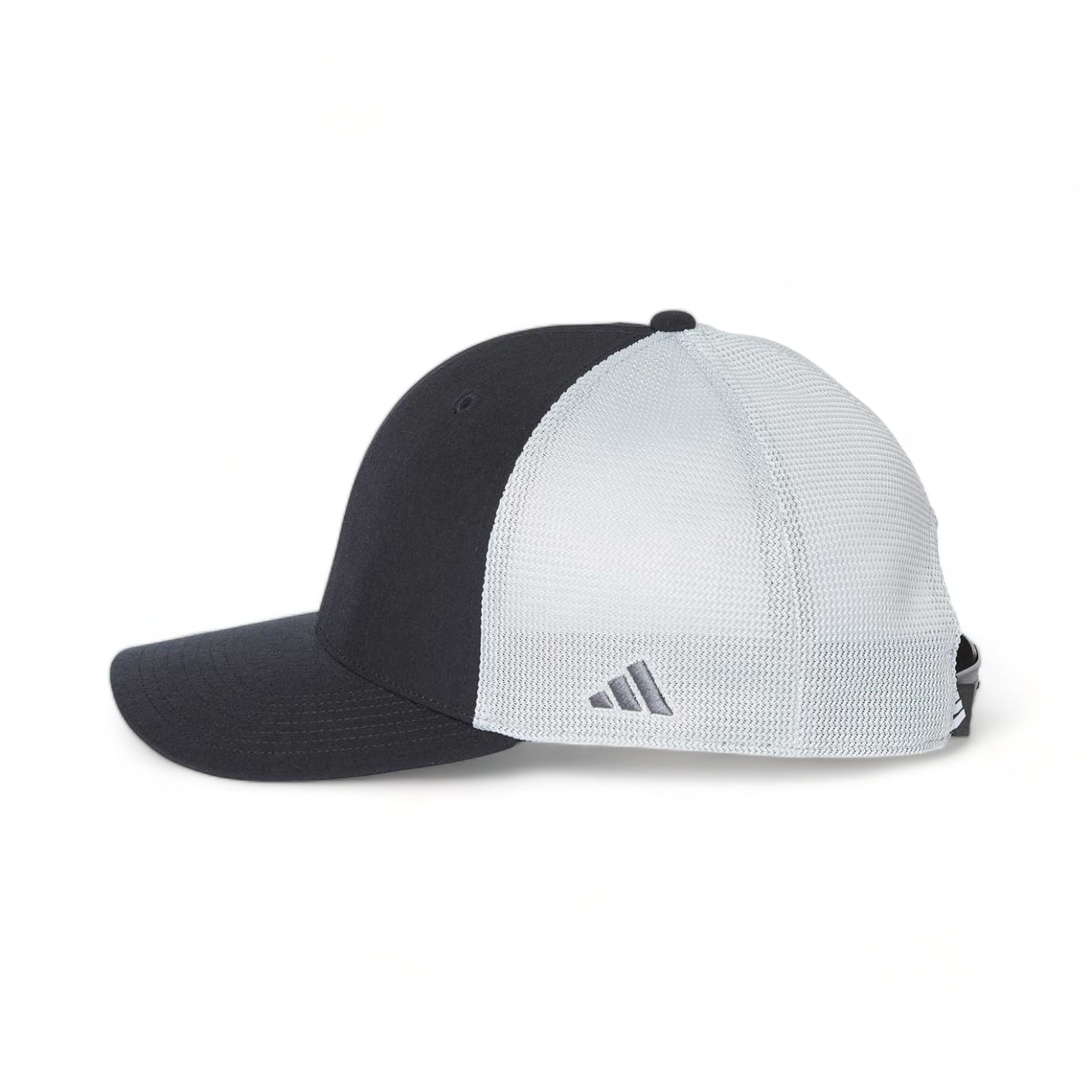 Side view of Adidas A627S custom hat in black