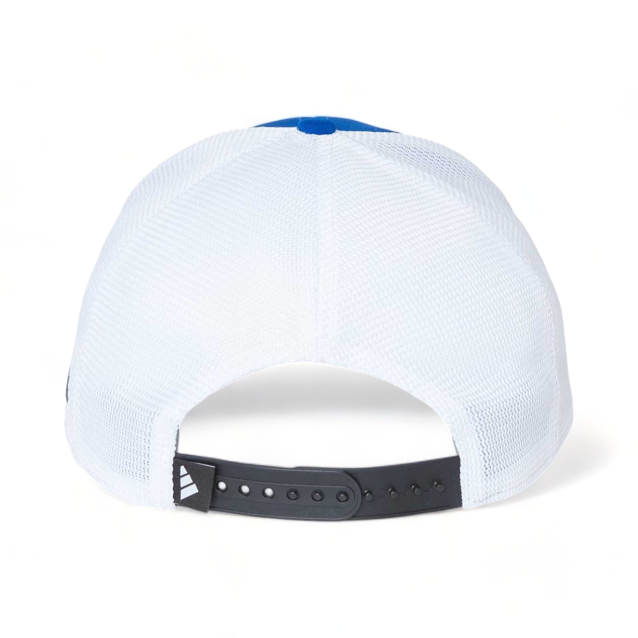 Back view of Adidas A627S custom hat in collegiate royal