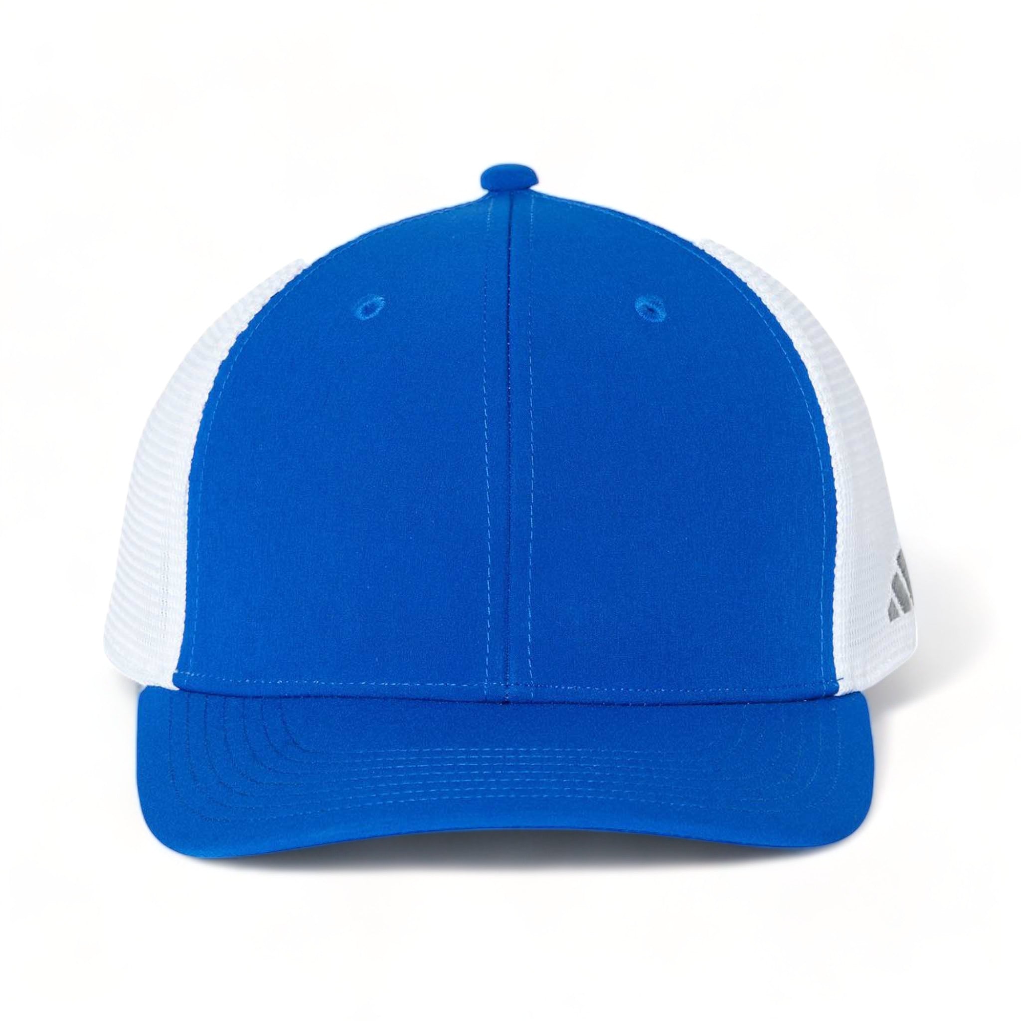 Front view of Adidas A627S custom hat in collegiate royal
