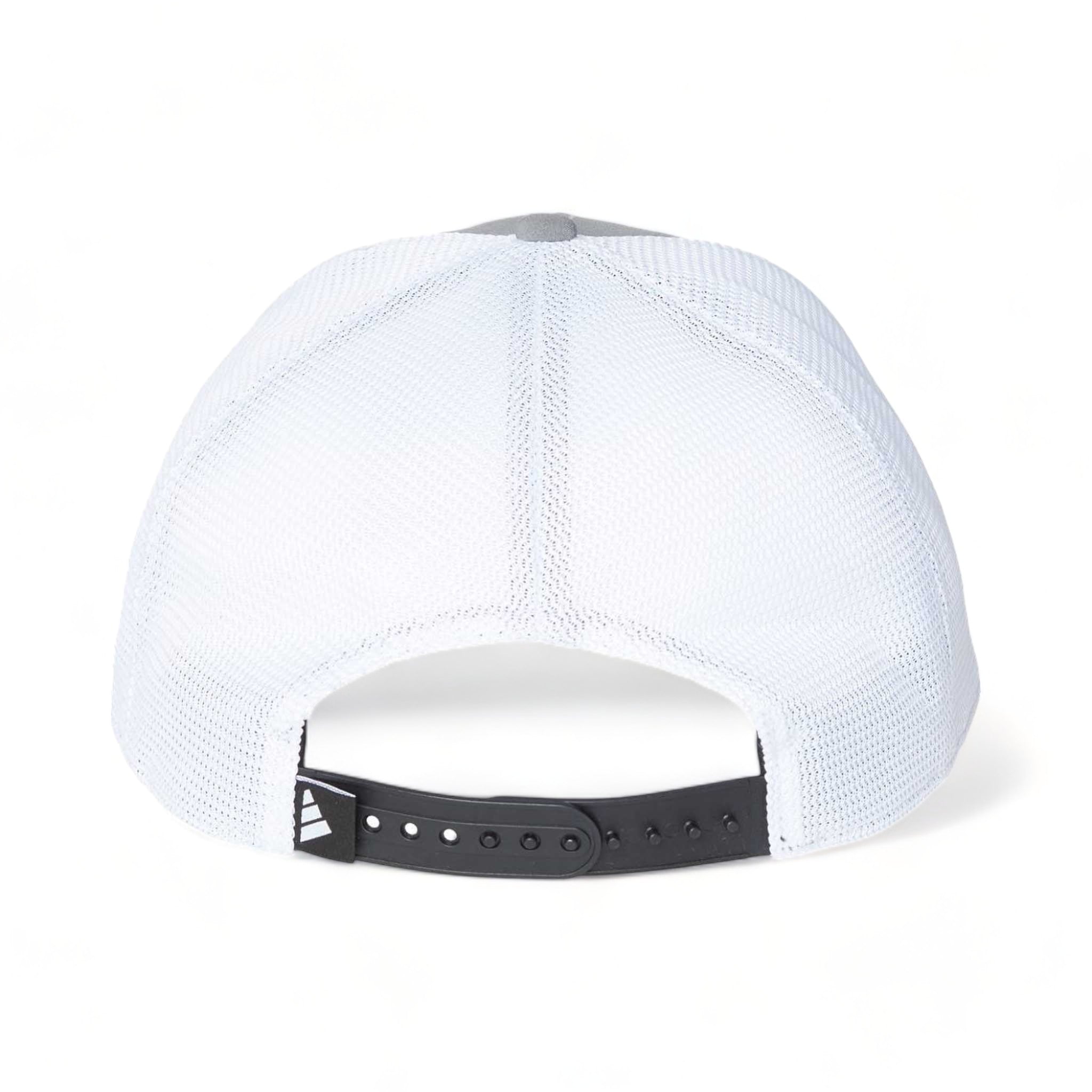 Back view of Adidas A627S custom hat in grey three