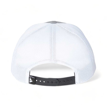 Back view of Adidas A627S custom hat in grey three