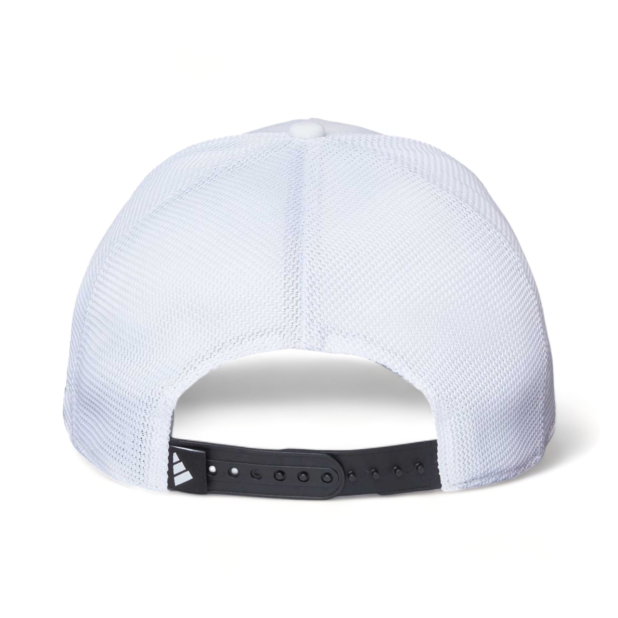 Back view of Adidas A627S custom hat in white