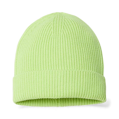 Back view of Atlantis Headwear ANDY custom hat in acid green