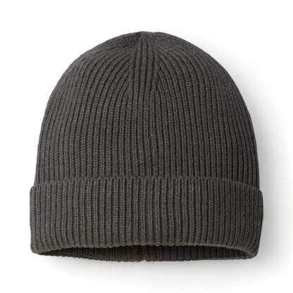 Front view of Atlantis Headwear ANDY custom hat in dark grey
