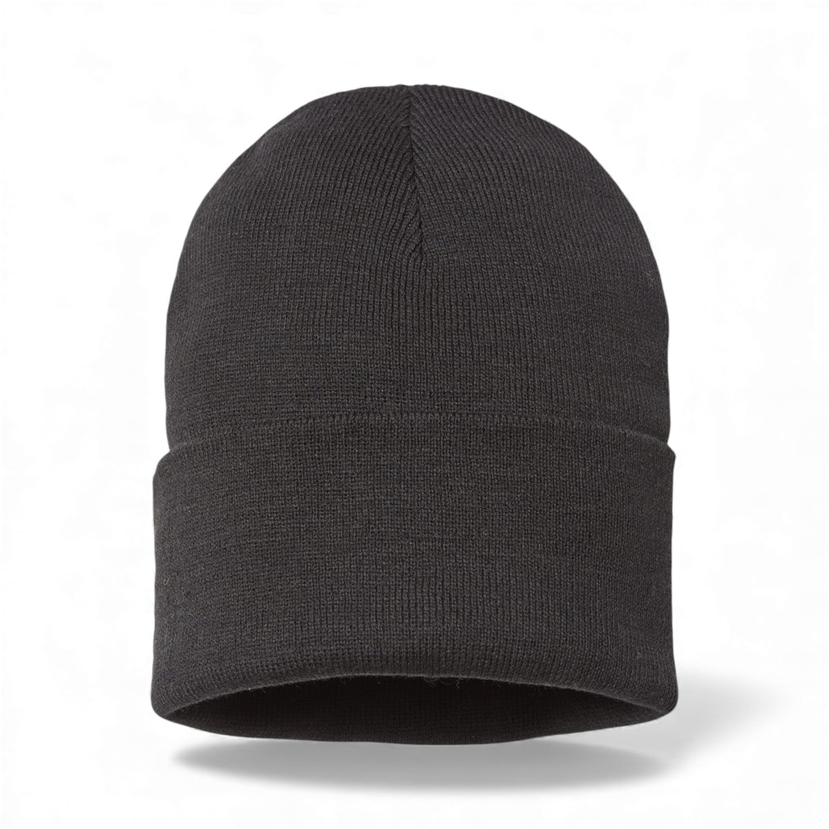 Back view of Atlantis Headwear PURE custom hat in black
