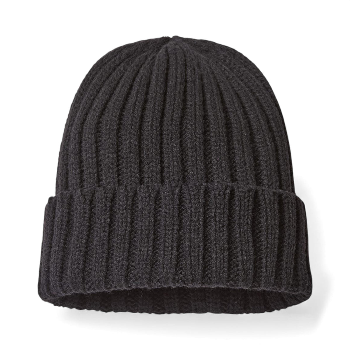 Front view of Atlantis Headwear SHORE custom hat in black