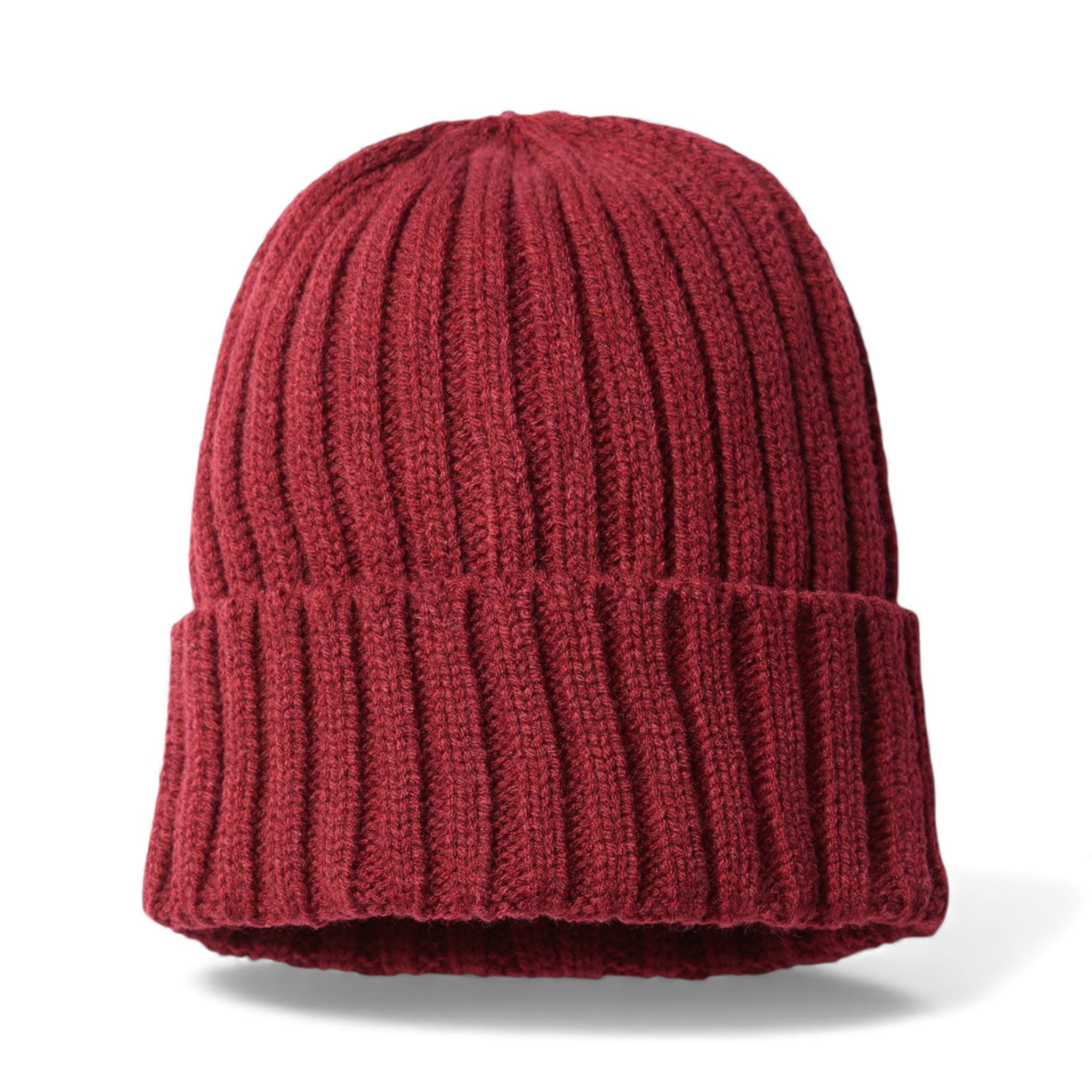 Right side view of Atlantis Headwear SHORE custom hat in burgundy