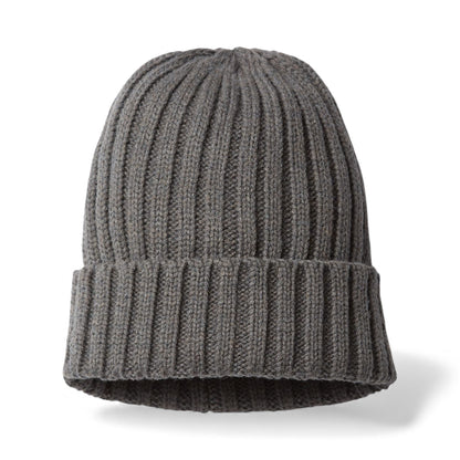 Left side view of Atlantis Headwear SHORE custom hat in dark grey