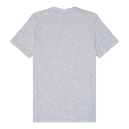 Bella + Canvas 3001 custom short sleeve t-shirt in ash, back view