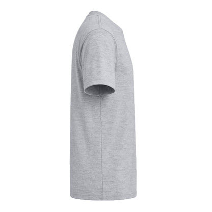 Bella + Canvas 3001 custom short sleeve t-shirt in ash, right side view