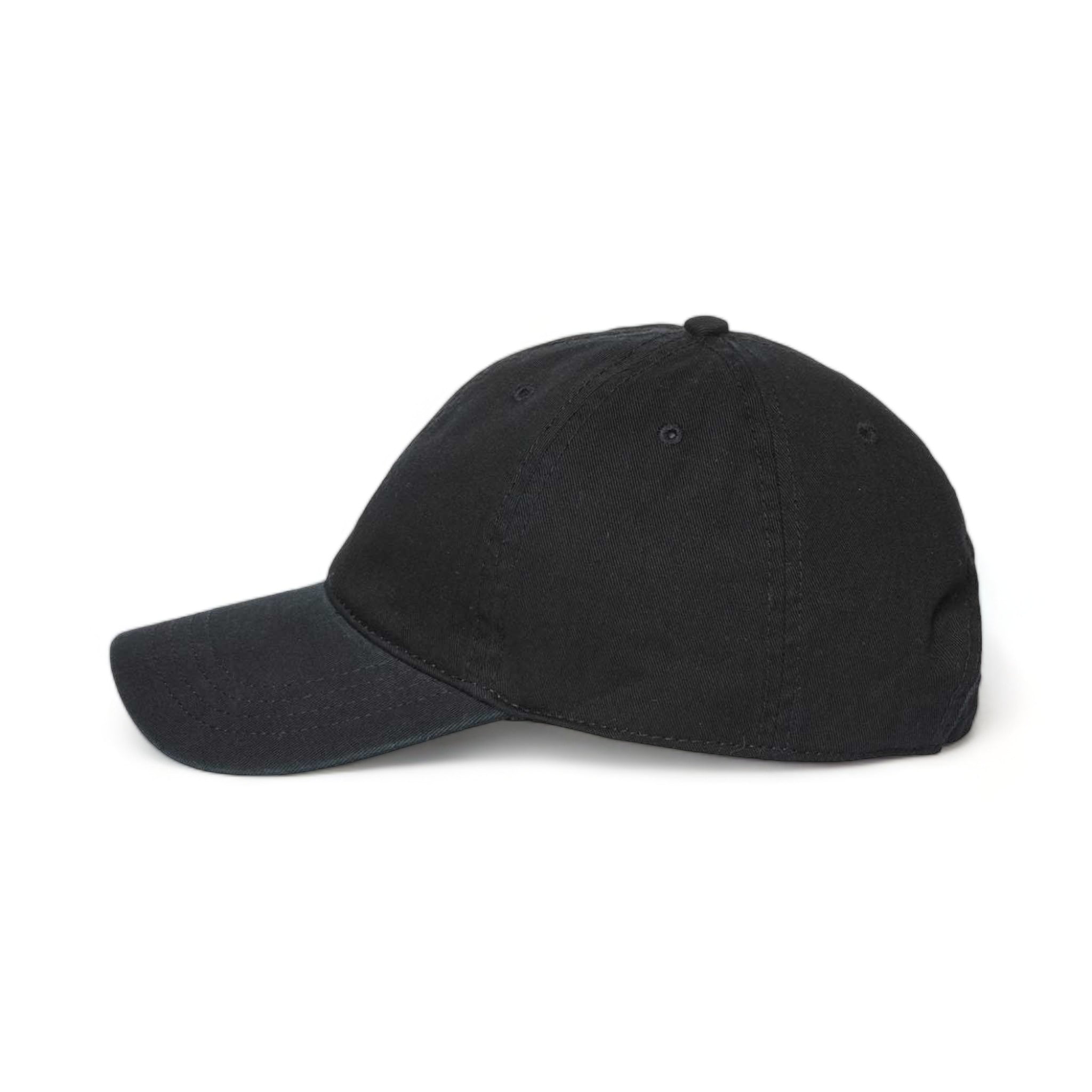 Side view of CAP AMERICA i1002 custom hat in black