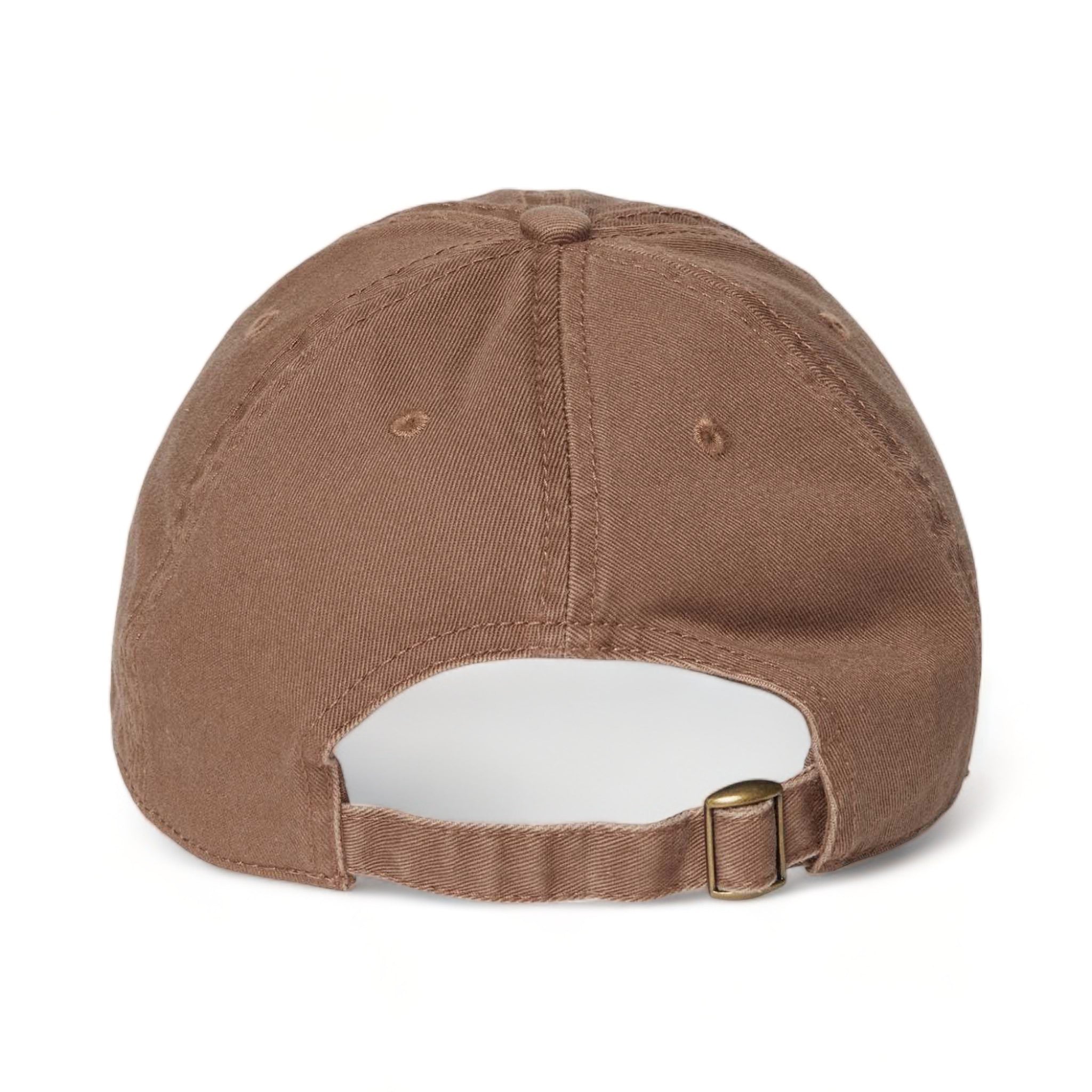Back view of CAP AMERICA i1002 custom hat in brown